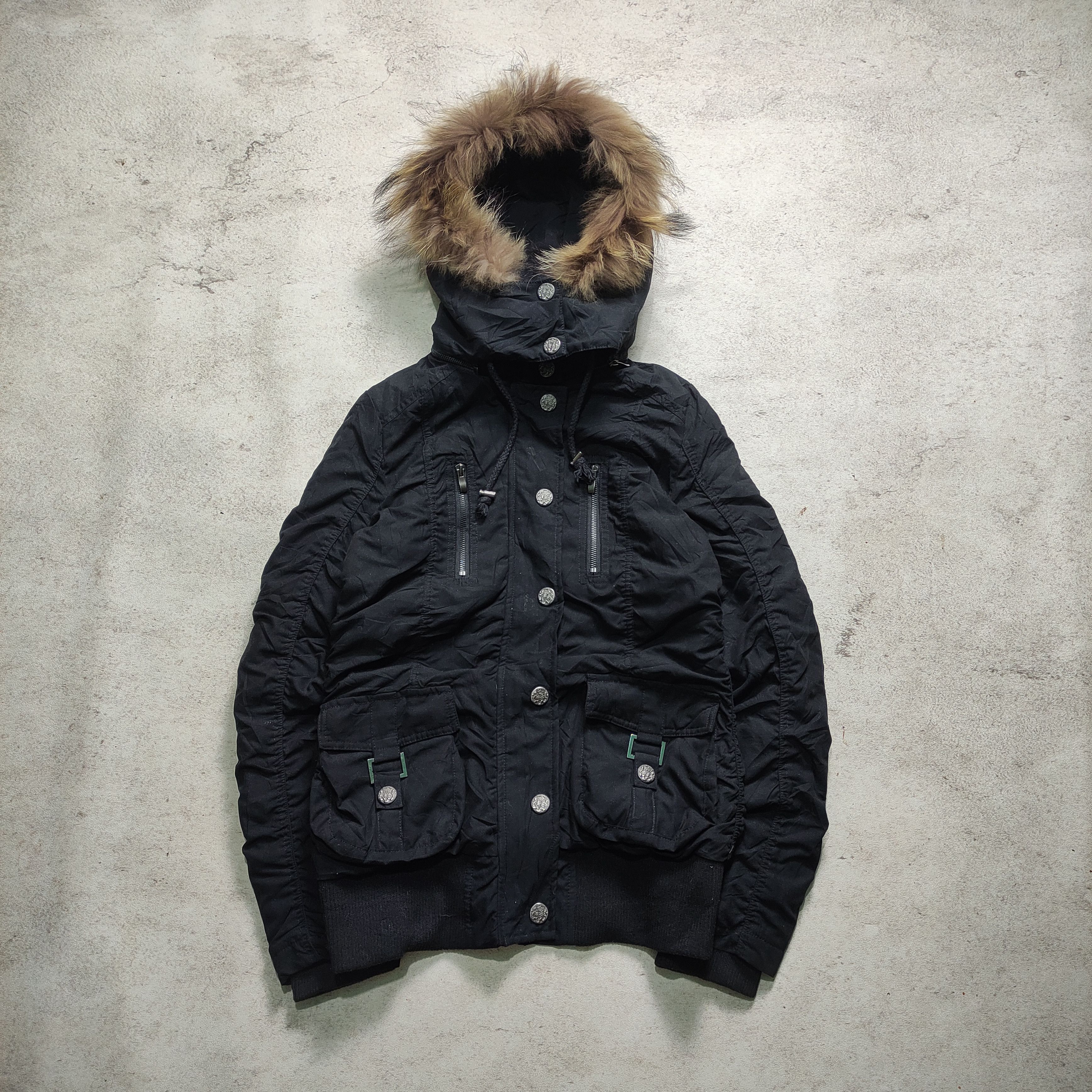 Japanese Brand Cecil MC Bee Fur Jacket style L.G.B Japanese Brand Size US M / EU 48-50 / 2 - 3 Thumbnail