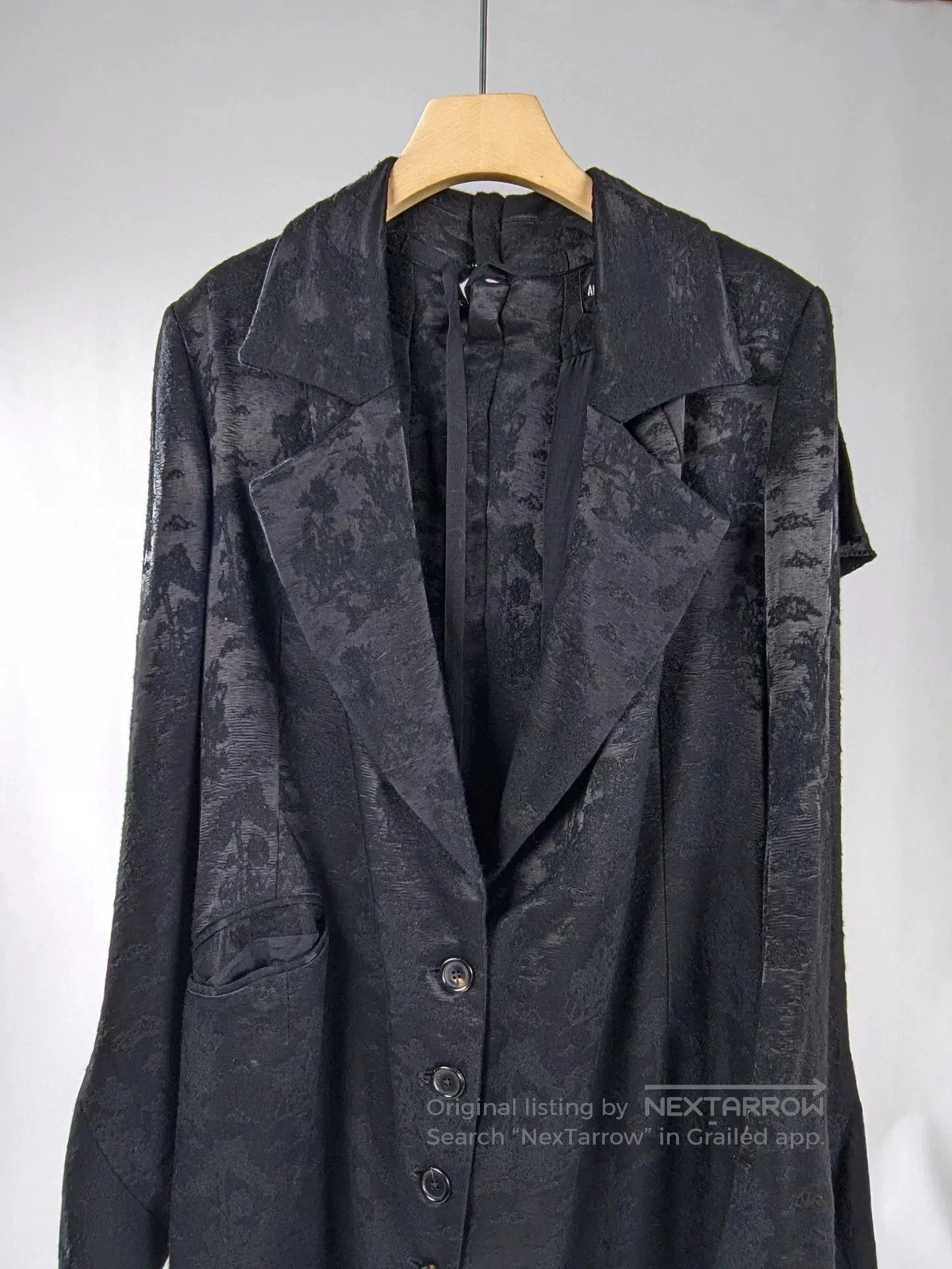 Ann Demeulemeester Ann Demeulemeester Women's Embroidered Coat. Size US XL / EU 56 / 4 - 5 Thumbnail
