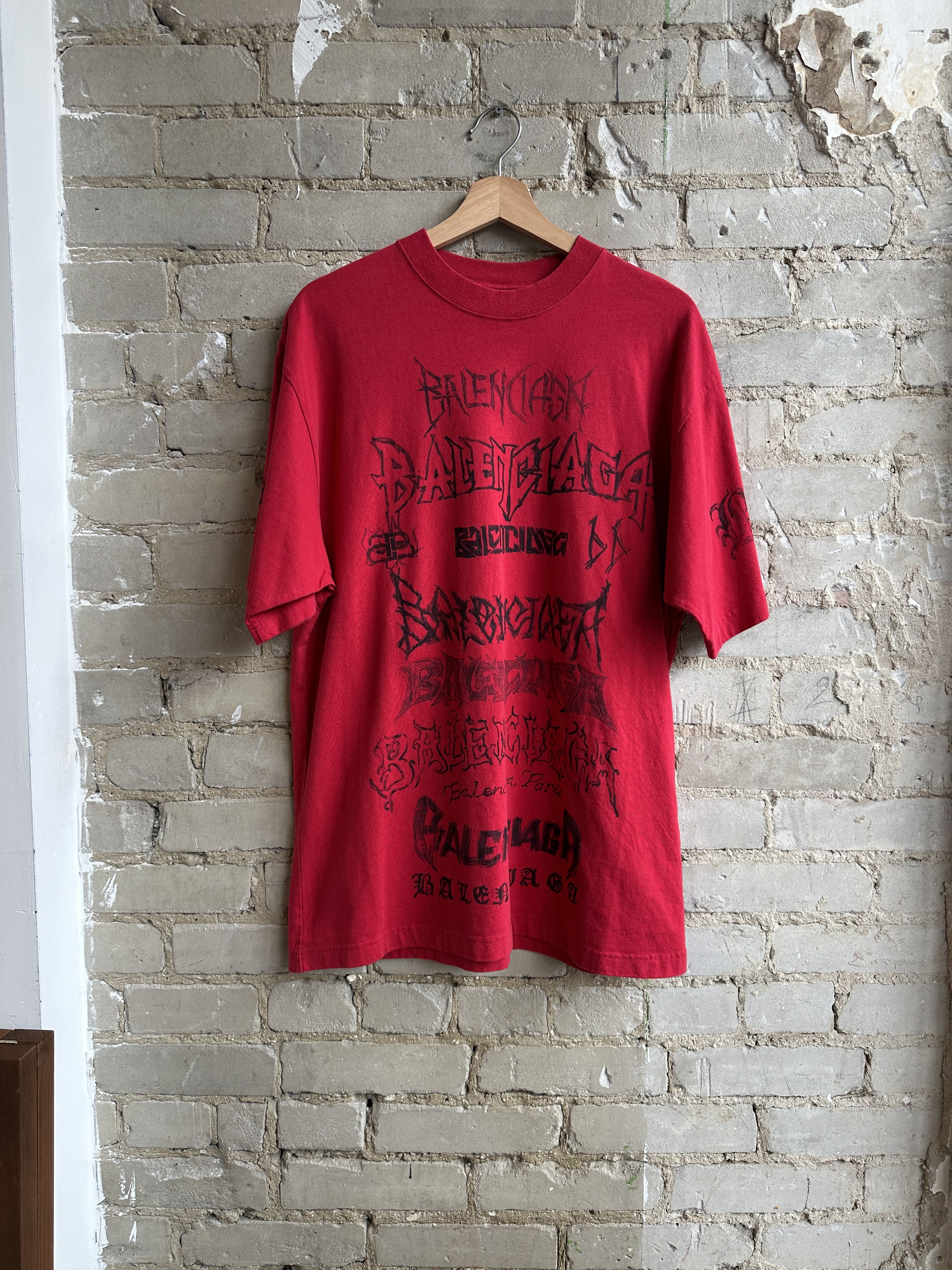 Balenciaga Balenciaga DIY Metal Tee Size US XS / EU 42 / 0 - 1 Thumbnail