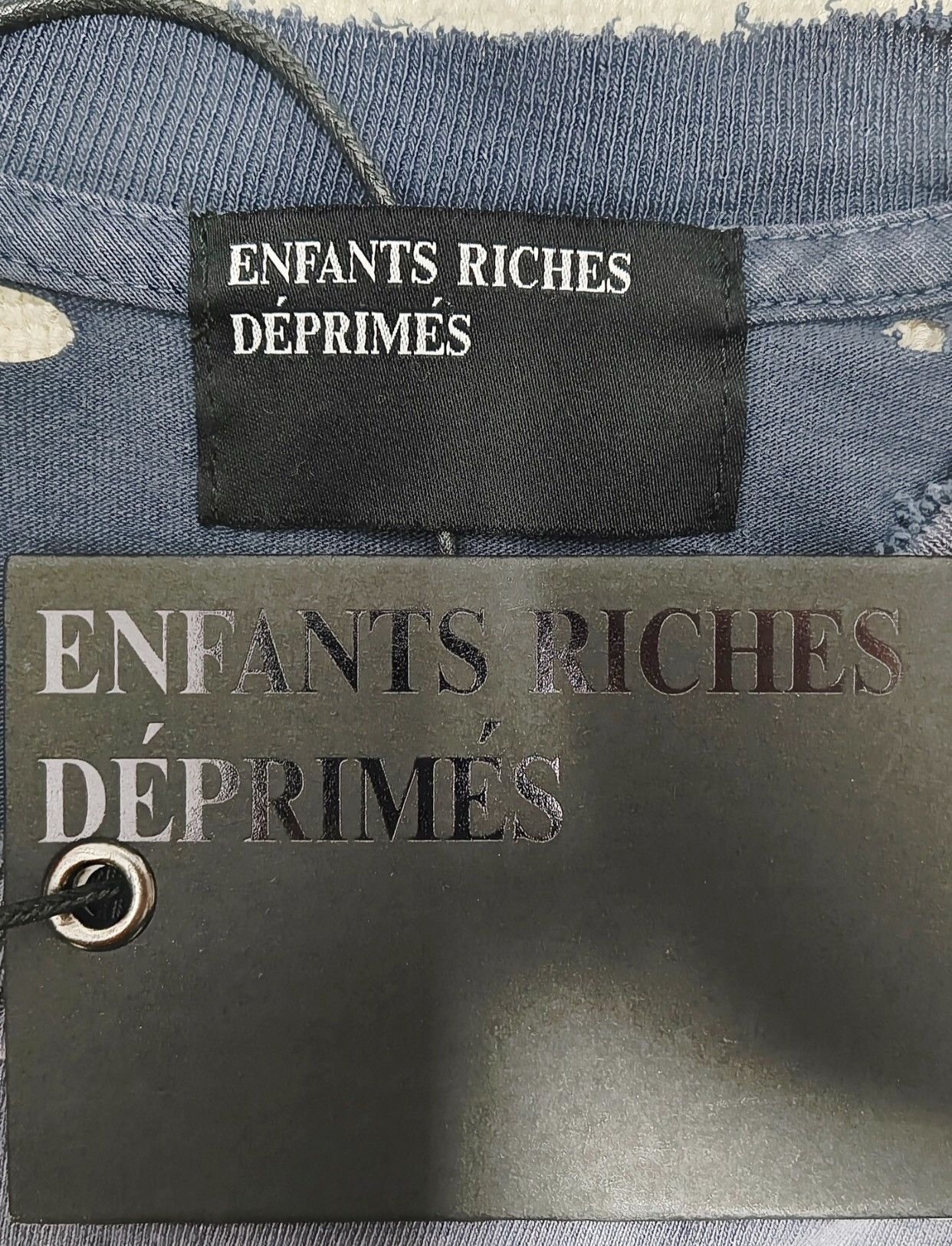 Enfants Riches Deprimes Enfants Riches Deporimes ss24 Destruction Base Short Sleeve Size US S / EU 44-46 / 1 - 4 Thumbnail