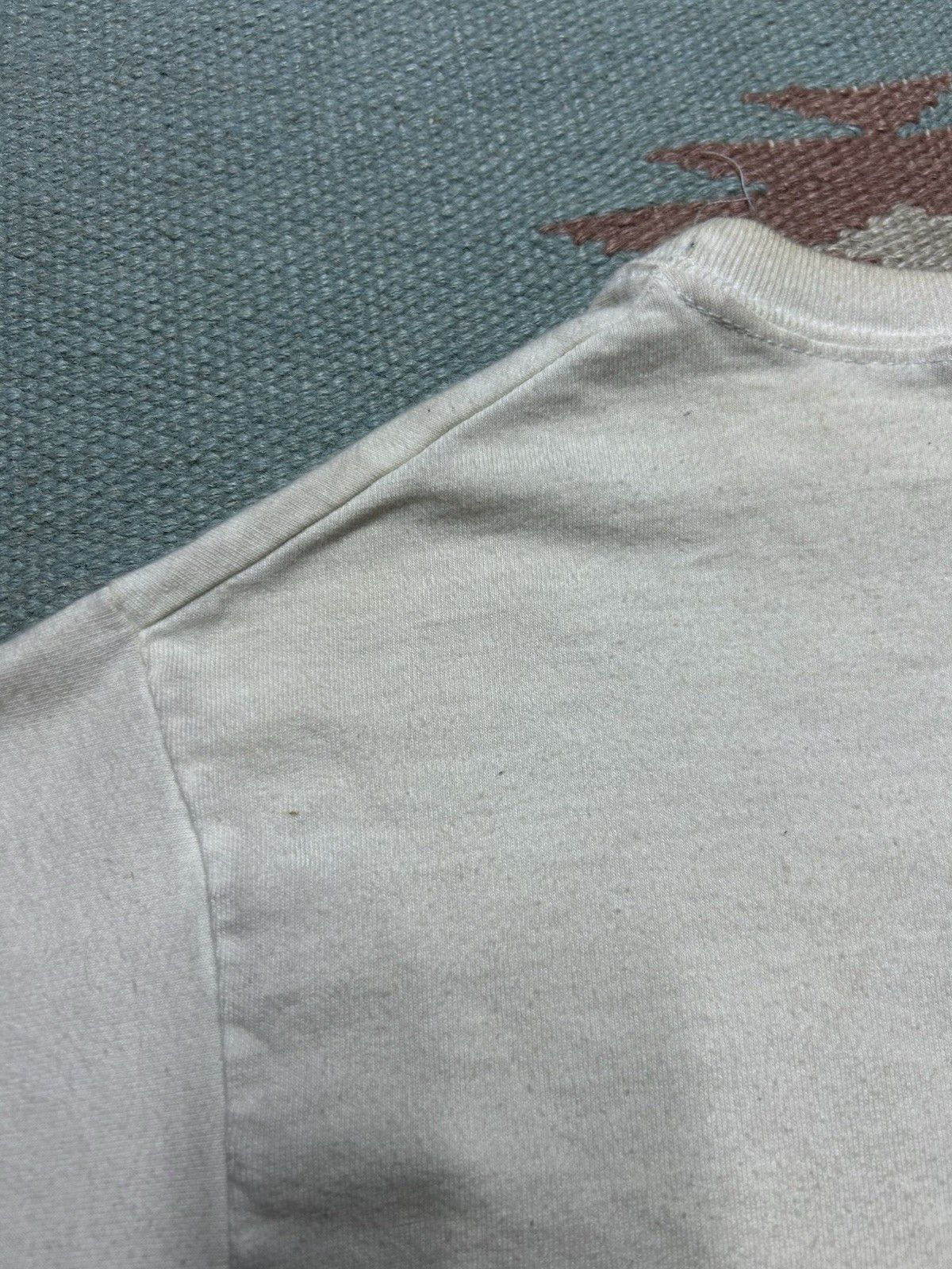 Vintage Vtg blank white t shirt soft youth large/XL women’s baby tee Size S / US 4 / IT 40 - 10 Thumbnail