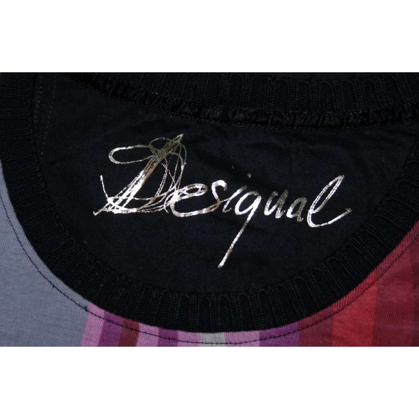 Desigual Desigual Tunic Shirt Multicoloured Cotton Viscose Size M Womens Long Sleeves Tunic Jumper Size M / US 6-8 / IT 42-44 - 7 Thumbnail