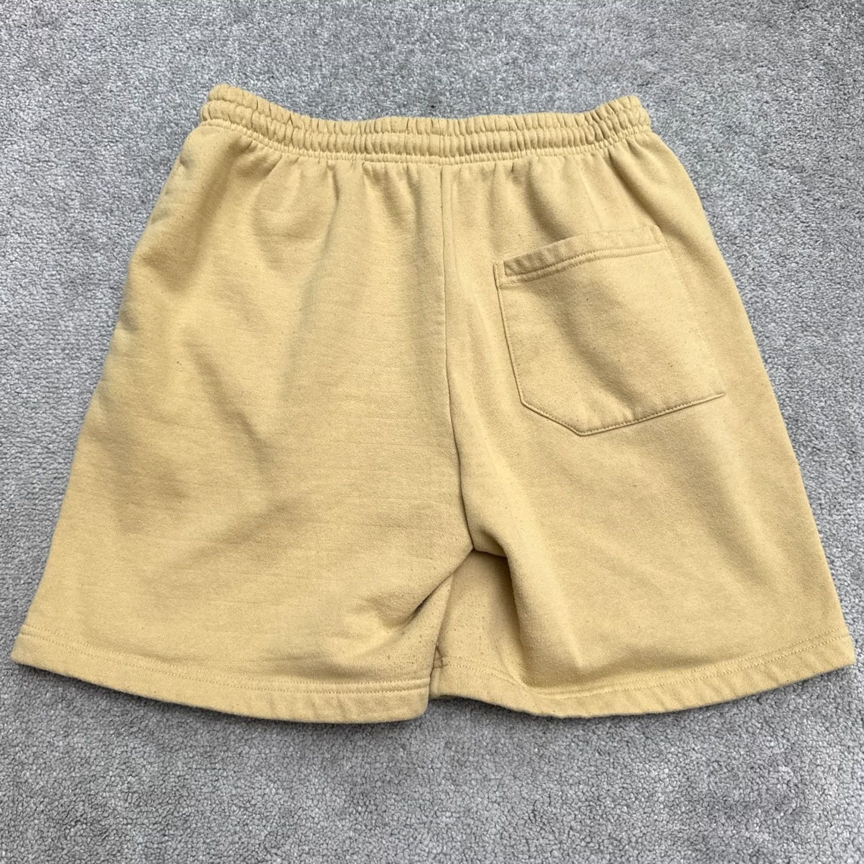 Vintage Shaka Wear Sweat Shorts Mens Large Brown Fleece Casual Streetwear Essentials Classic Tan Size US 33 - 2 Thumbnail