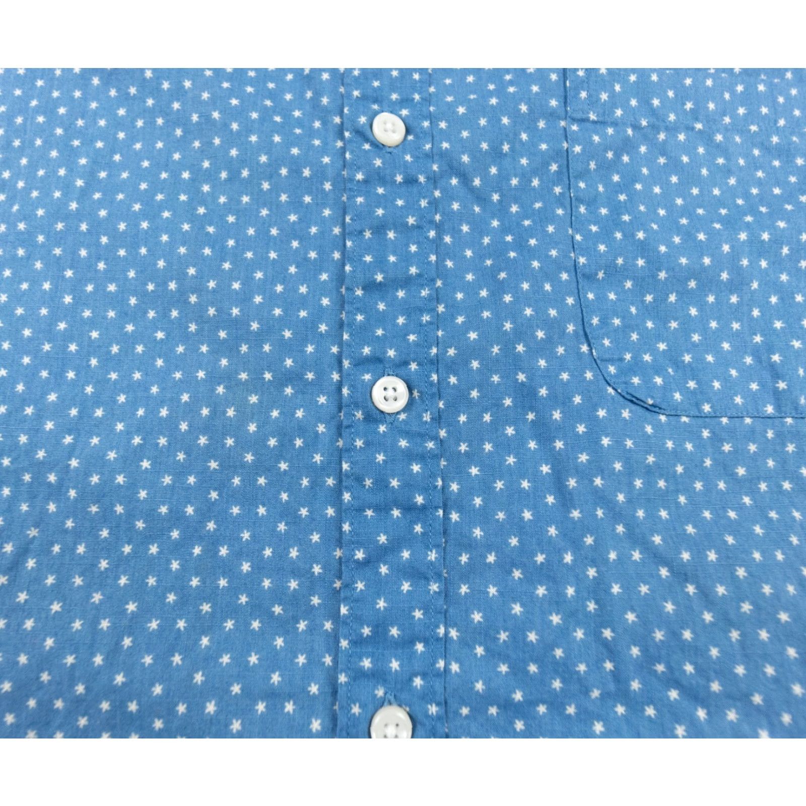 J.Crew J.CREW Men's Long Sleeve Button Down Shirt XL Blue Slim Fit Preppy Size US XL / EU 56 / 4 - 4 Thumbnail