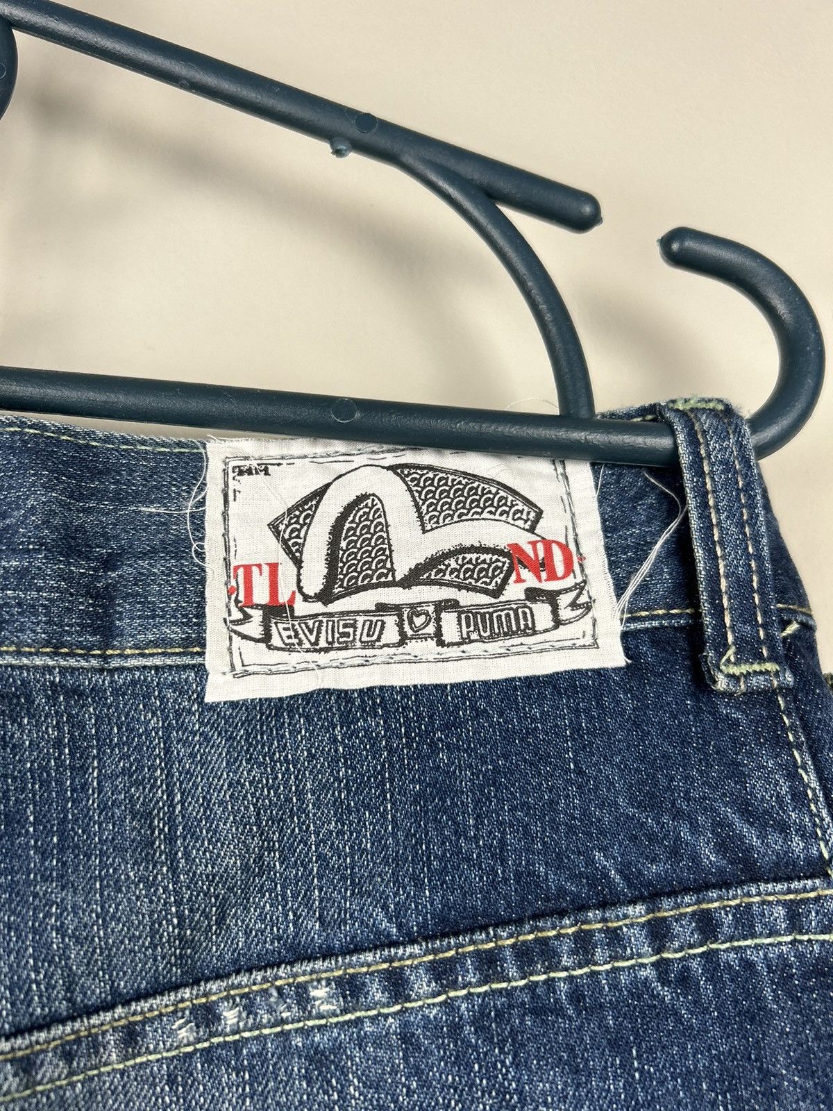 Evisu × Puma Vintage Evisu Puma Jeans Pants Rare y2k Size US 36 / EU 52 - 2 Thumbnail