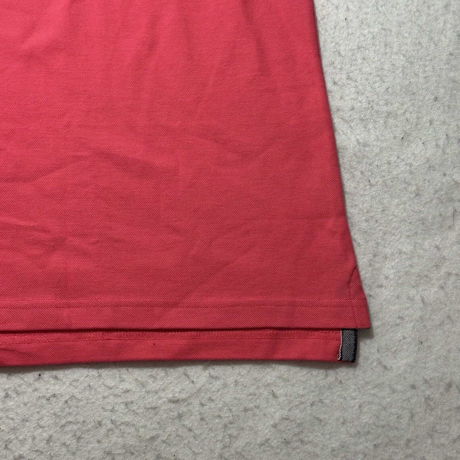 Saddlebred Saddlebred XL Perfect Polo Coral Pink Button Collared Shirt Size US XL / EU 56 / 4 - 2 Thumbnail