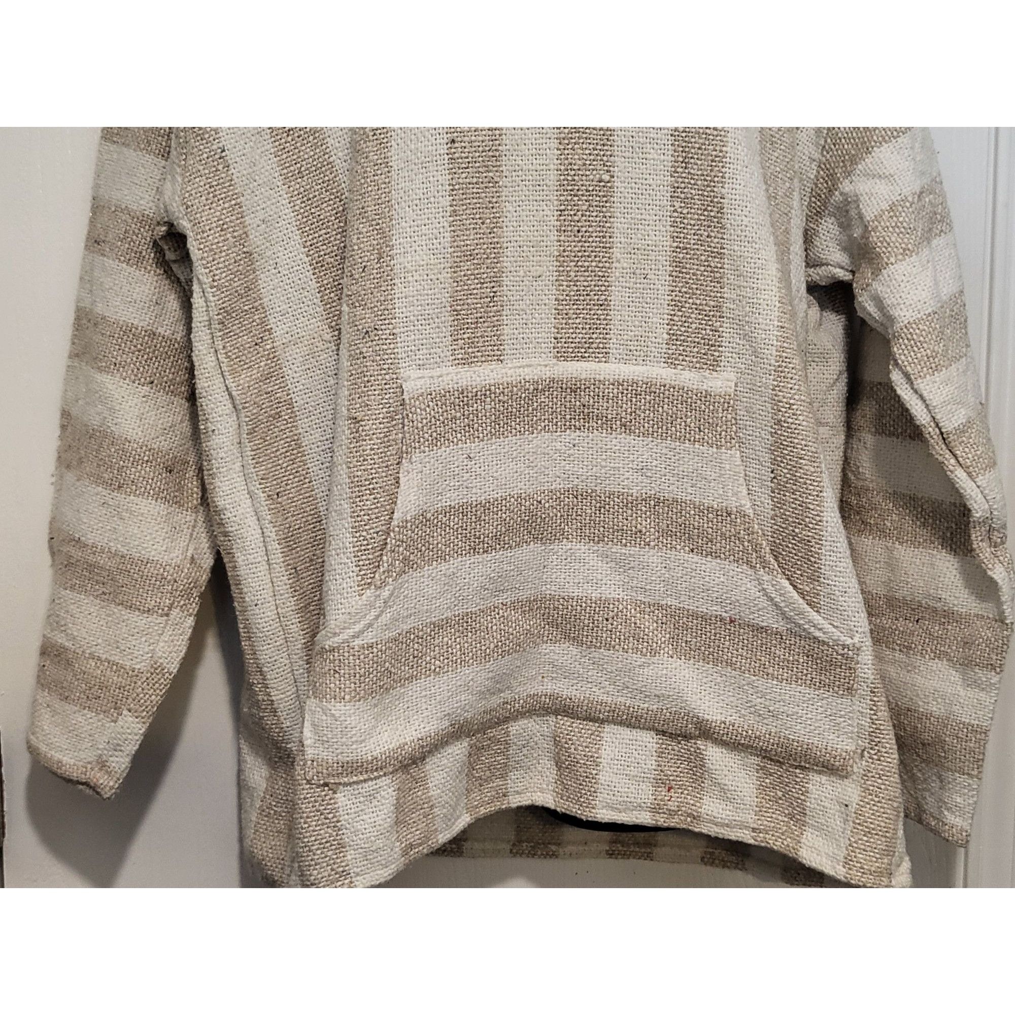 Franks Vintage Franks Mexican Baja Hoodie Men Sz XXL Striped Brown Size US XXL / EU 58 / 5 - 2 Thumbnail