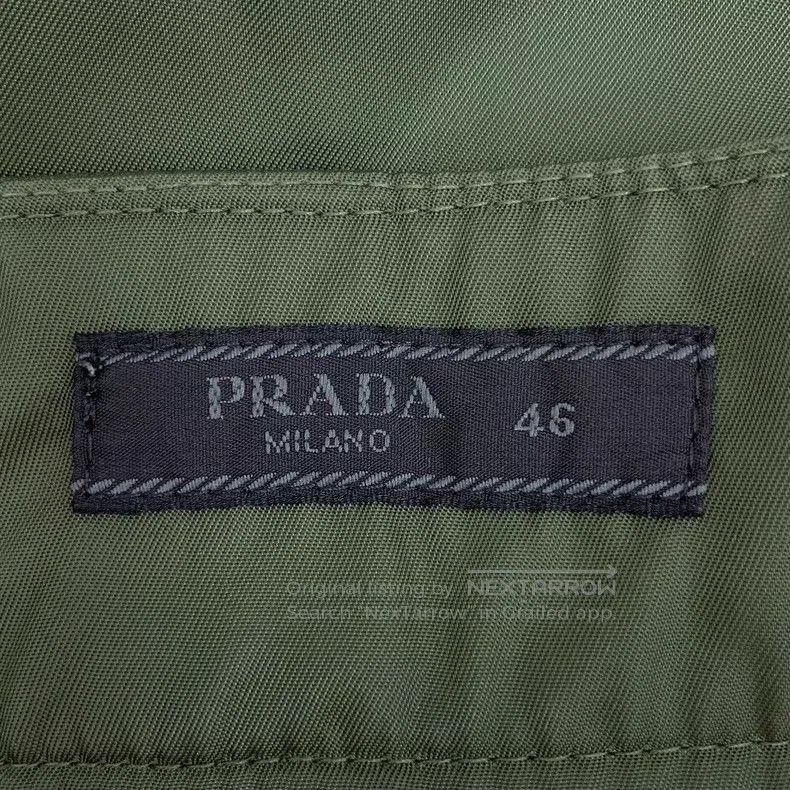Prada Prada Military green triangle logo casual trousers Size US 30 / EU 46 - 6 Thumbnail