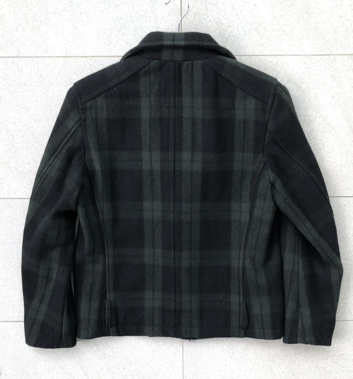 Japanese Brand Japanese Brand Corisco Wool Biker Jacket Black Tartan Size US M / EU 48-50 / 2 - 16 Thumbnail