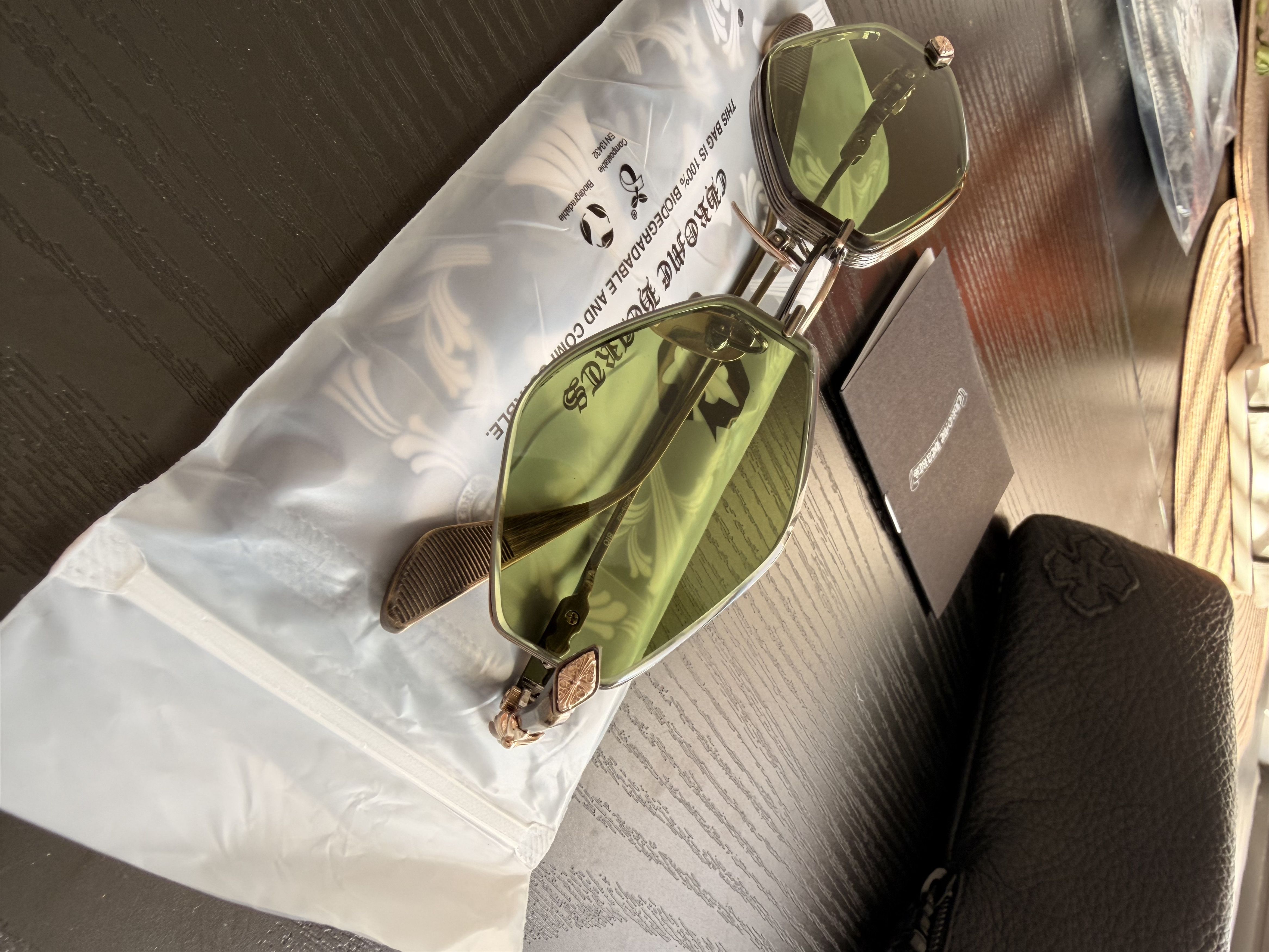 Chrome Hearts Chrome Hearts Bio Sunglasses Size ONE SIZE - 6 Thumbnail