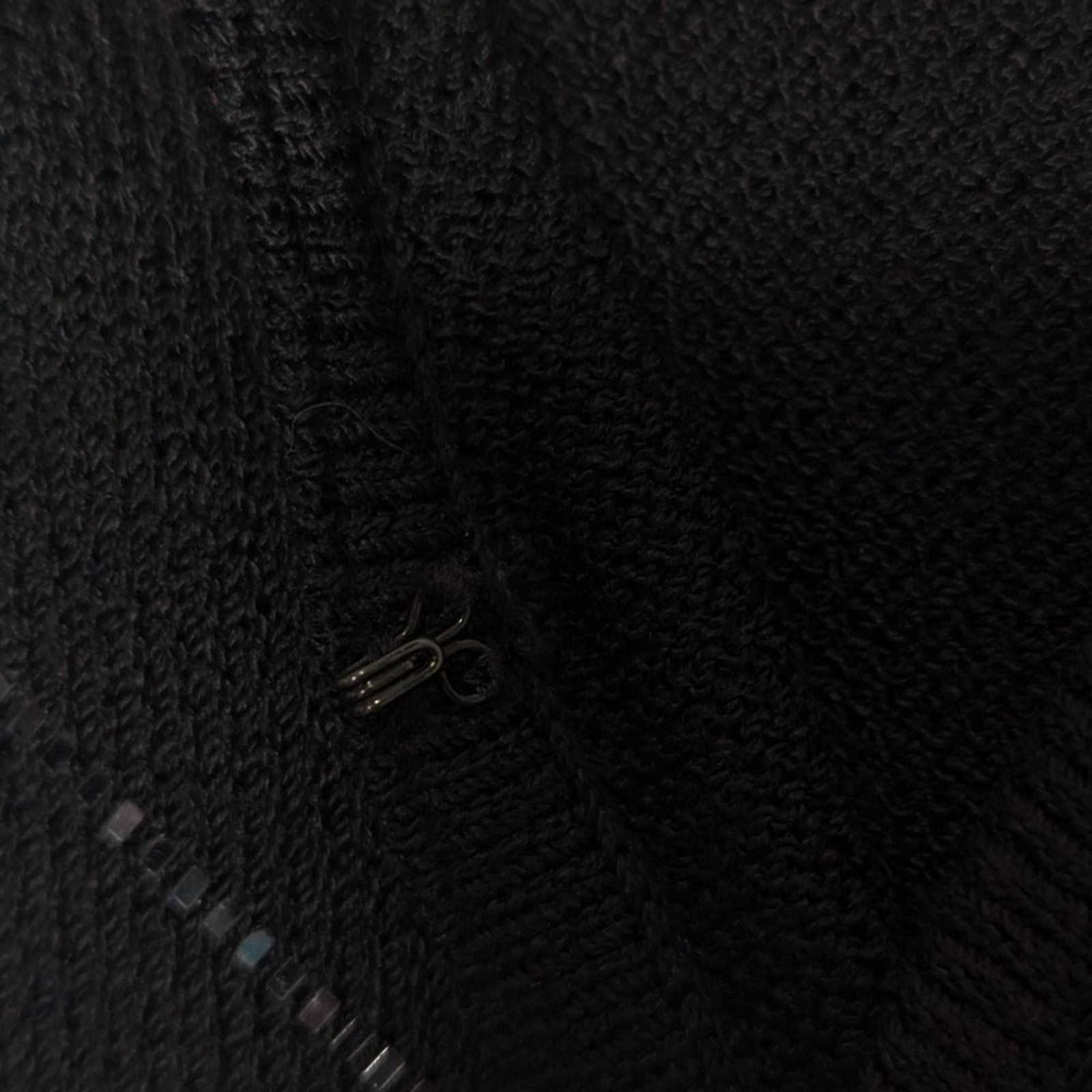 St. John St. John Evening Vintage Black Starburst Sparkle Cardigan Size XS / US 0-2 / IT 36-38 - 7 Thumbnail