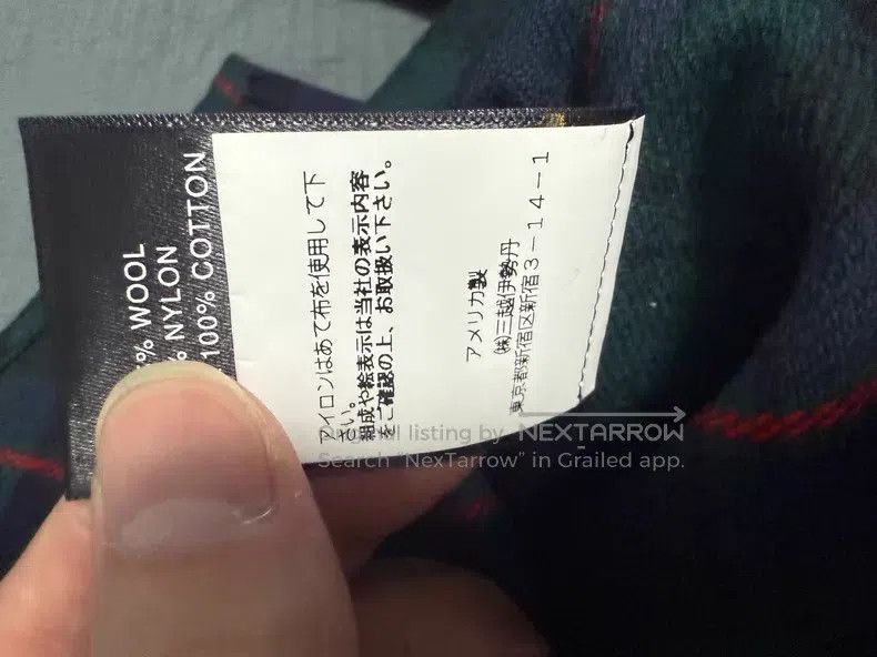 Fear of God Fear of God Season 5 wool plaid shirts Size US S / EU 44-46 / 1 - 5 Thumbnail