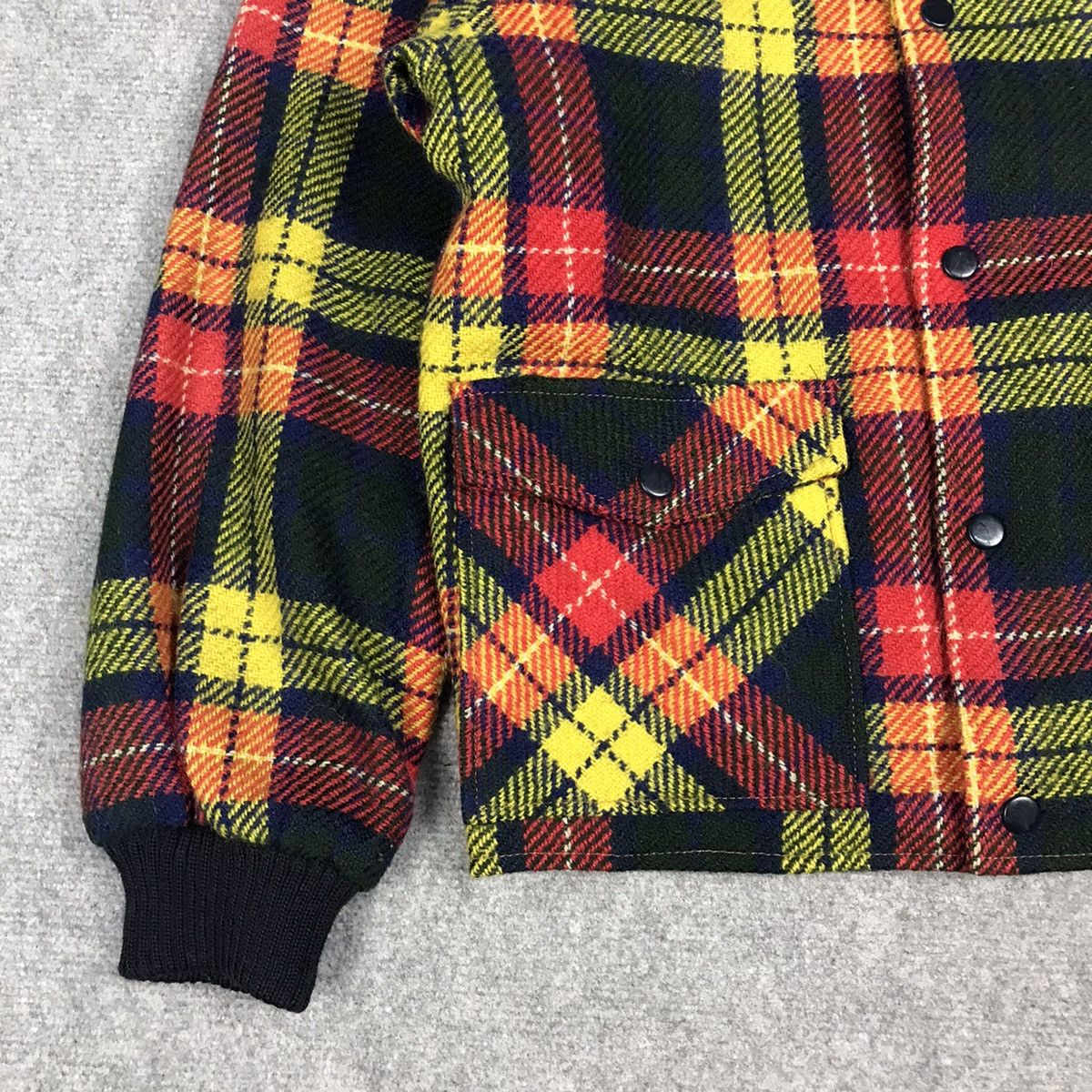 Japanese Brand × Vintage SECOND WEAR WOOL FLANNEL SNAP BUTTON JACKET Size US M / EU 48-50 / 2 - 5 Thumbnail