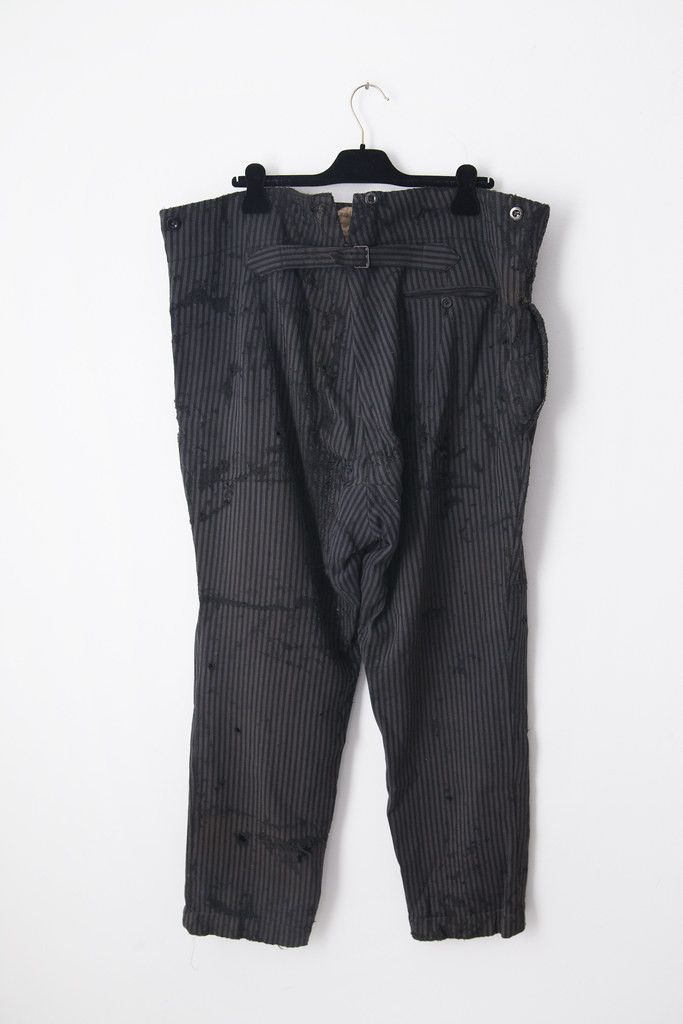 Vintage 1940's destroyed French work pants Size US 38 / EU 54 - 3 Thumbnail