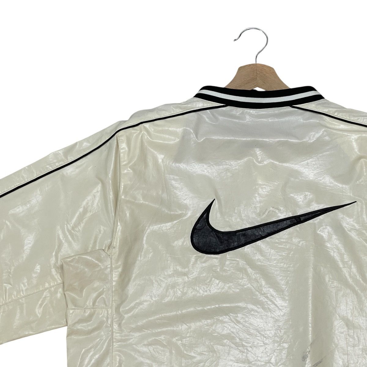 Nike Vtg Nike 90s Big Swoosh Pullover Windbreaker Track Jacket Size US M / EU 48-50 / 2 - 5 Thumbnail