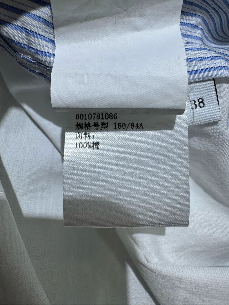 Loewe LOEWE Blue and White Striped Shirt, Size 38 Size XS / US 0-2 / IT 36-38 - 9 Thumbnail