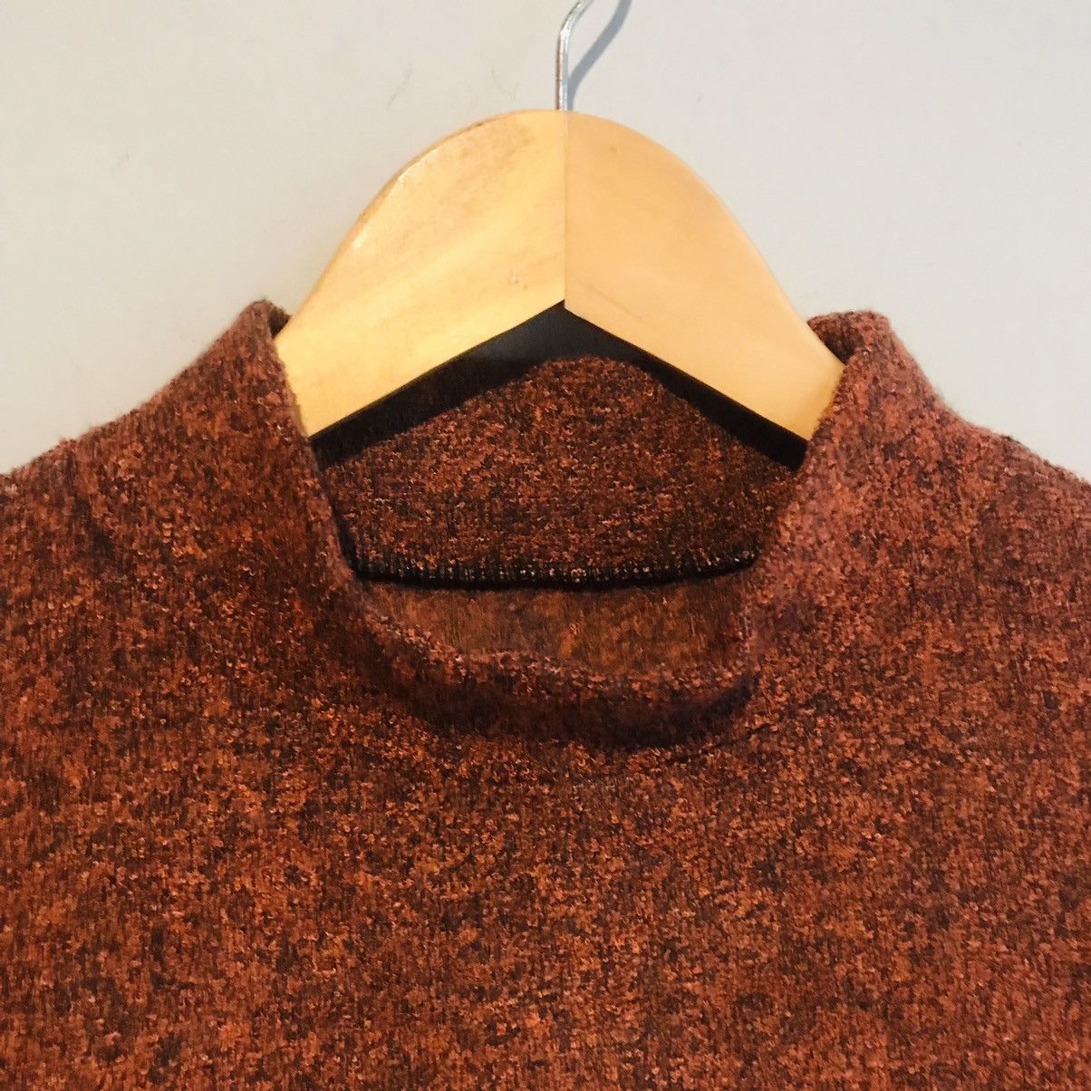 Japanese Brand × Vintage Japanese U-Mock Neck Tank-Top Size M / US 6-8 / IT 42-44 - 4 Thumbnail