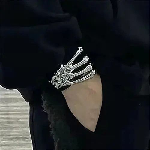 VIBE Skull Hand Bangles Size ONE SIZE - 2 Thumbnail