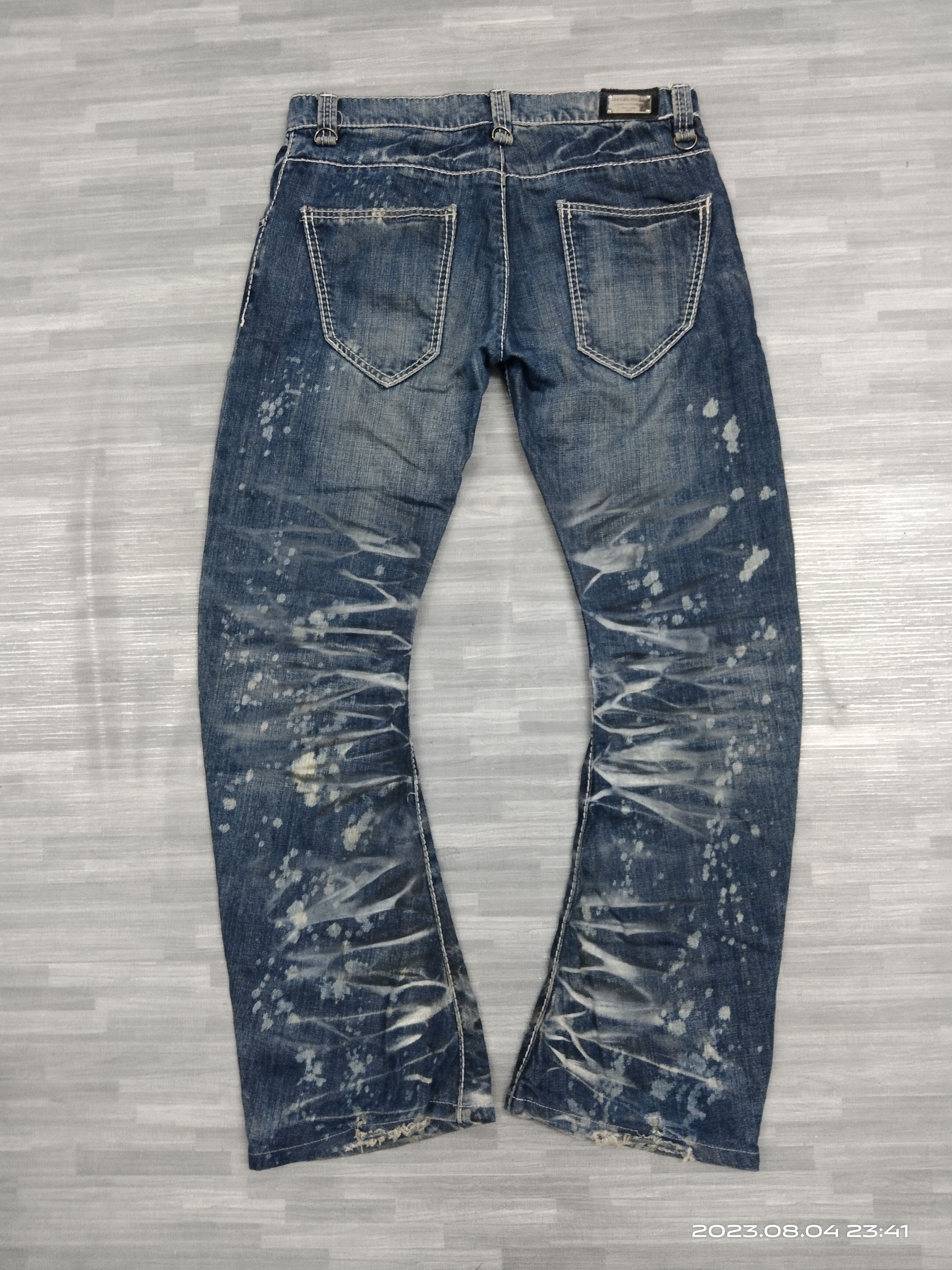 BUFFALO BOBS SICK FLARE CURVE BUFFALO BOB DENIM PANTS Size US 31 - 3 Thumbnail