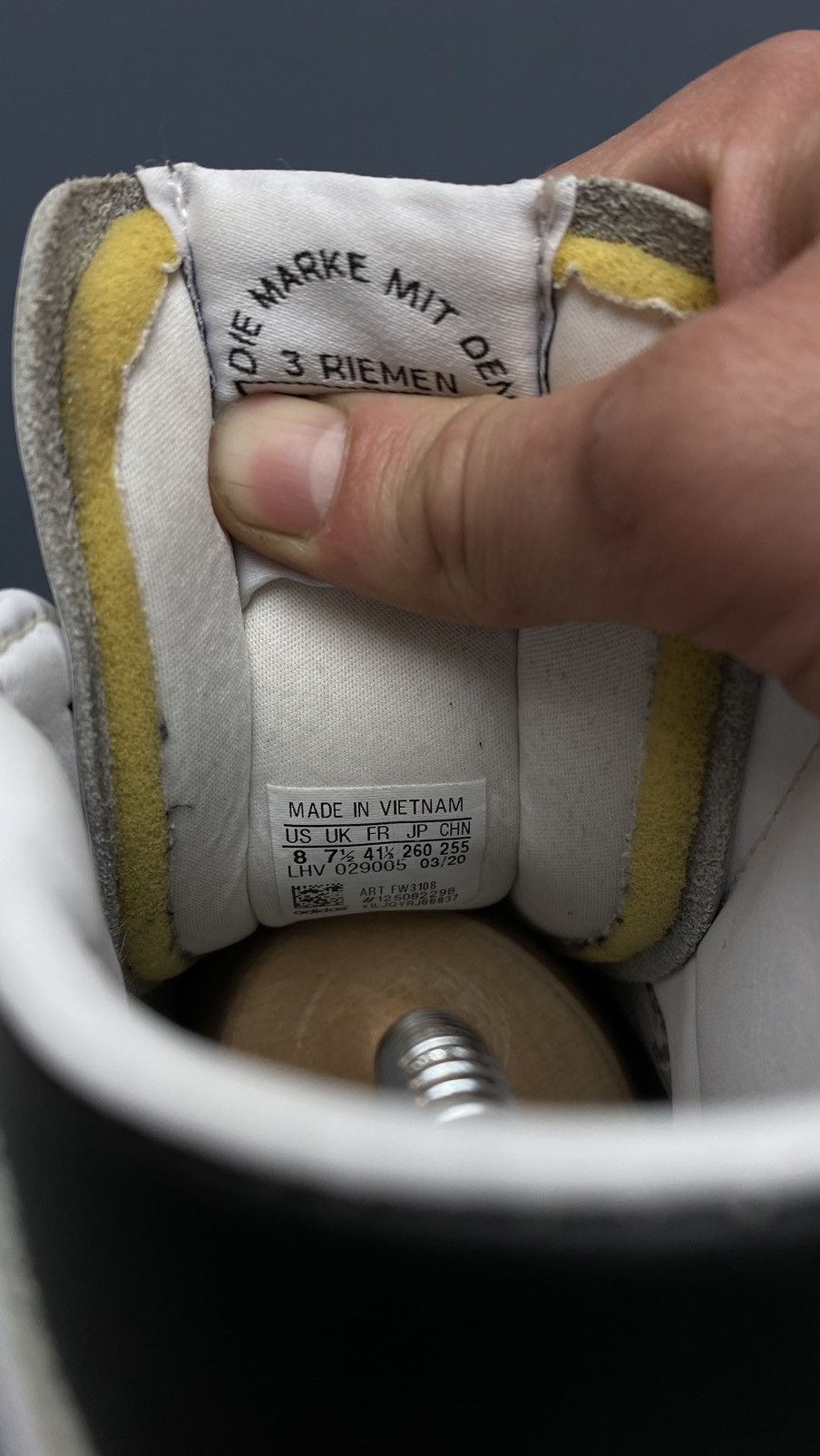 Vintage Vintage Adidas Basket Profi sneakers Size US 8 / EU 41 - 6 Thumbnail