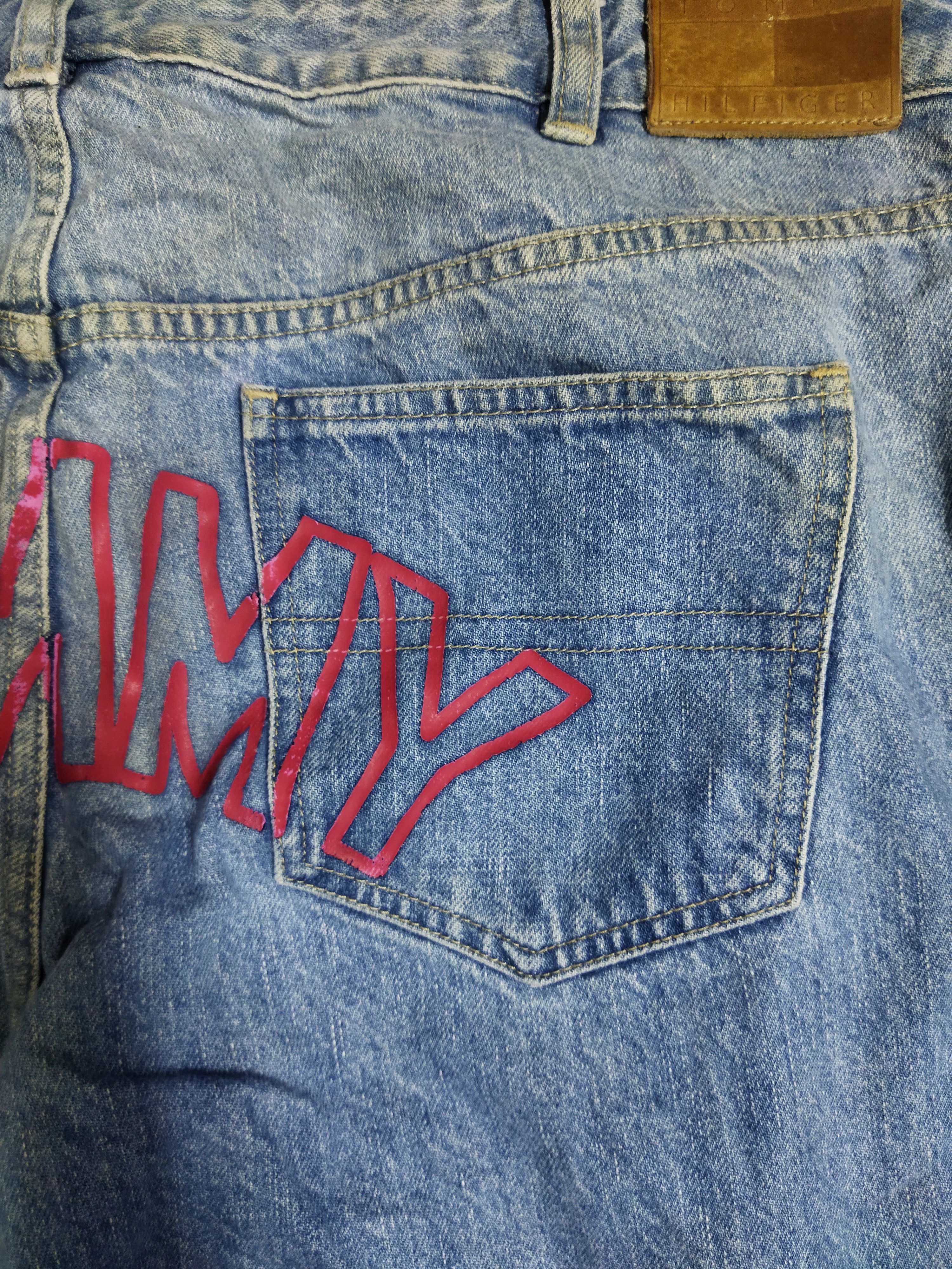 Tommy Hilfiger Tommy Hilfiger Painting Jeans Size US 36 / EU 52 - 5 Thumbnail