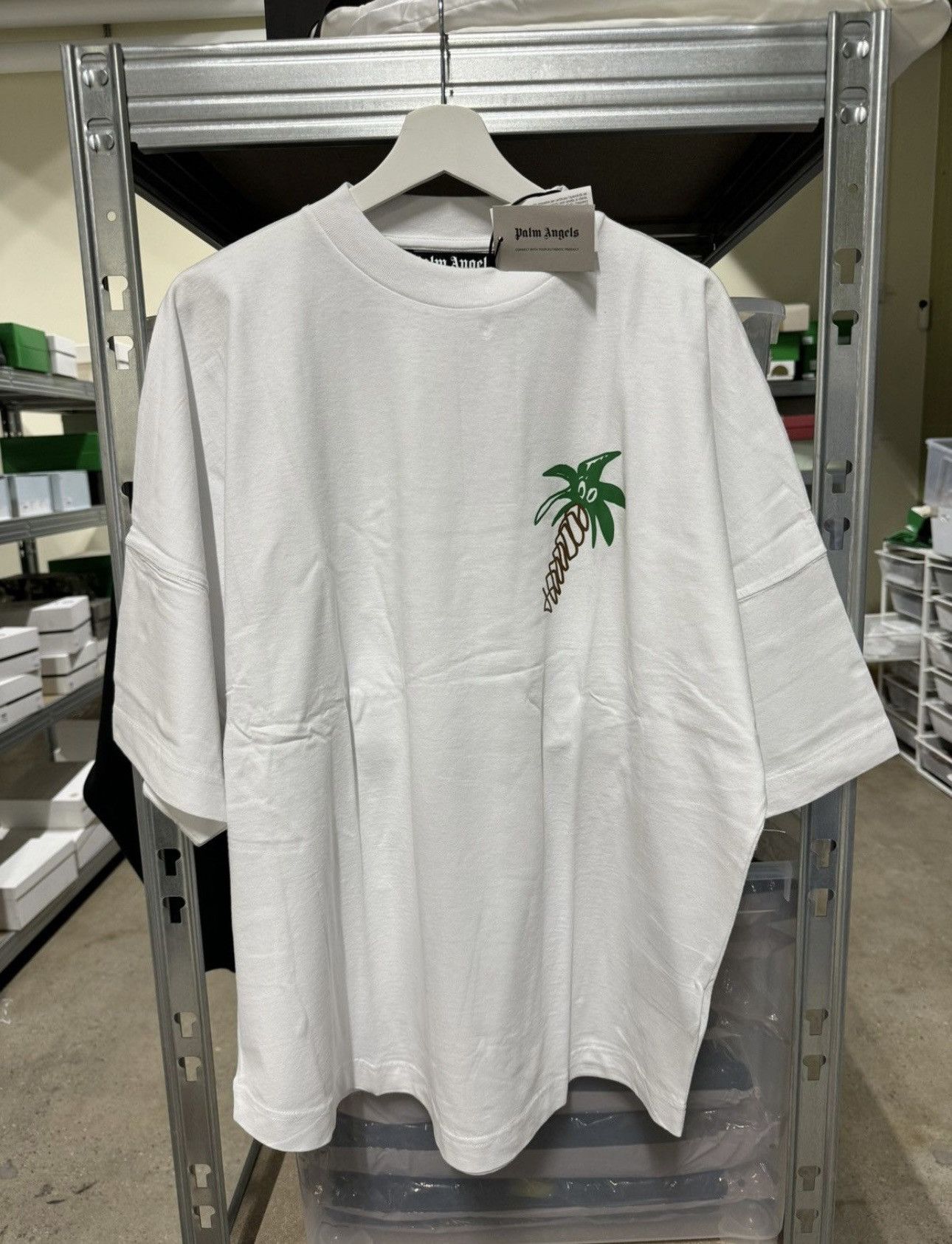 Palm Angels Palm Angels Sketchy Logo T-Shirt NEW 450$ Size US S / EU 44-46 / 1 - 2 Thumbnail