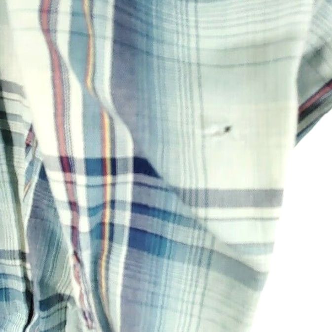 Wrangler VINTAGE WRANGLER WACH30034 Mens Size L Blue Plaid Pearl Snap Western Long Sleeve Shirt Size US L / EU 52-54 / 3 - 5 Thumbnail