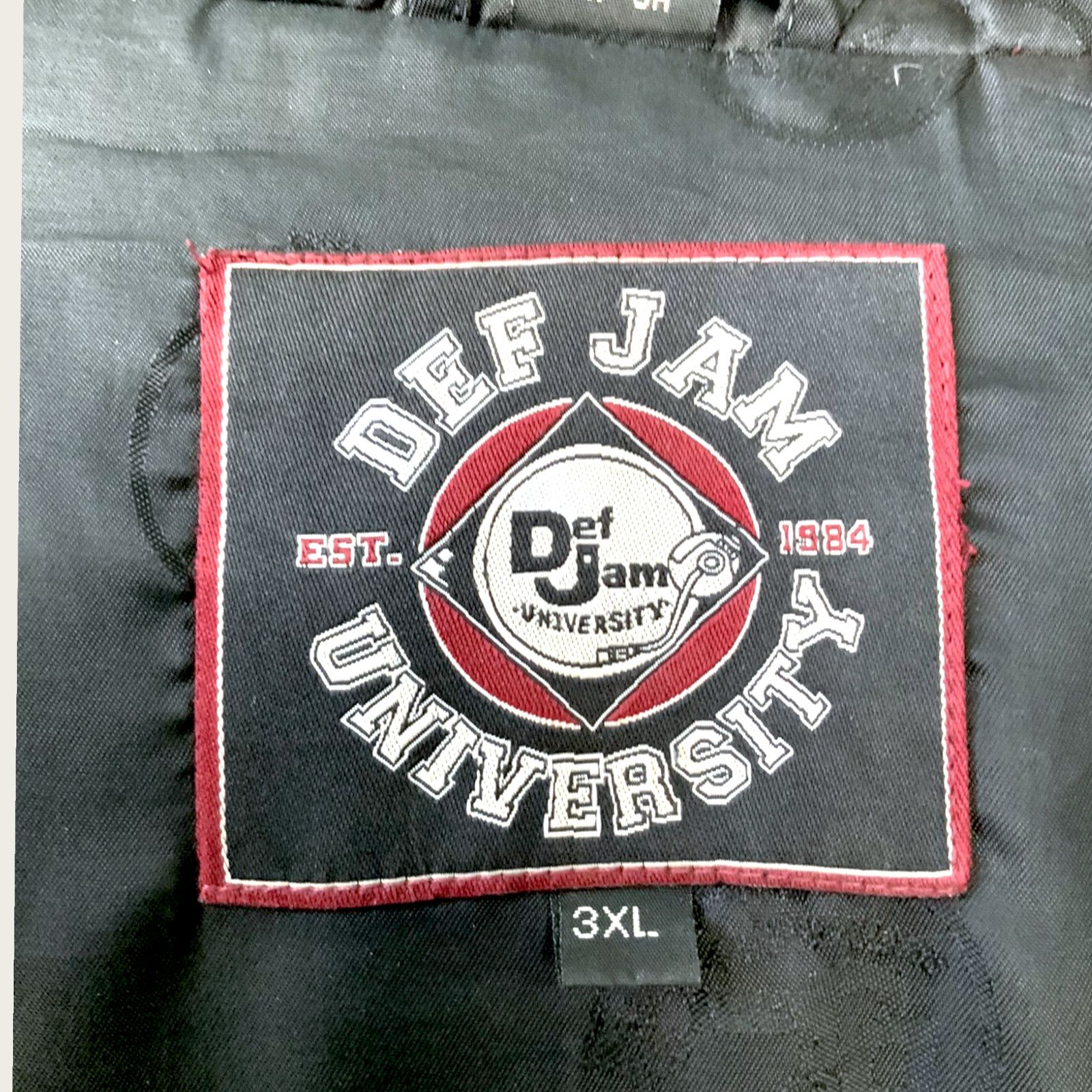 Phat Farm Def Jam University Hoodie 3XL Mens Puffer Bomber Jacket Y2K Size US XXL / EU 58 / 5 - 5 Thumbnail