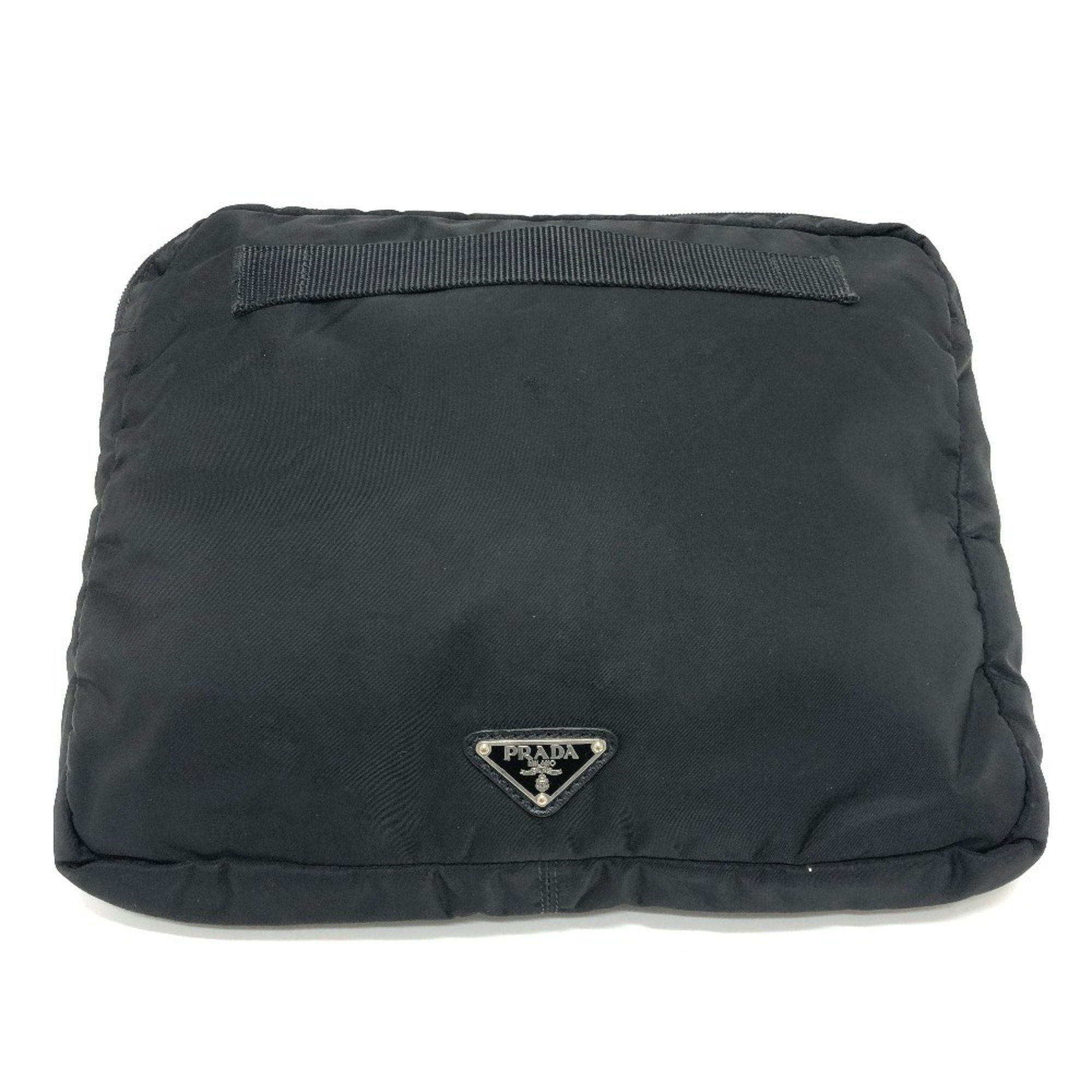 Prada Prada Triangle Logo clutch Size ONE SIZE - 1 Thumbnail