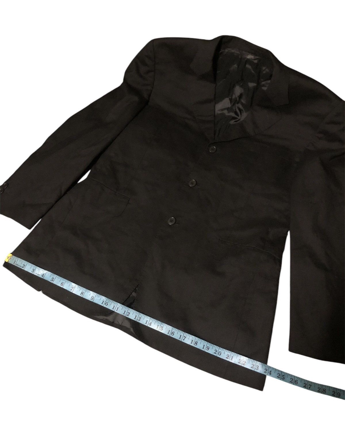 Designer × Yohji Yamamoto Vintage Blazer A.A.R Durban Yohji Yamamoto Size 42L - 21 Thumbnail