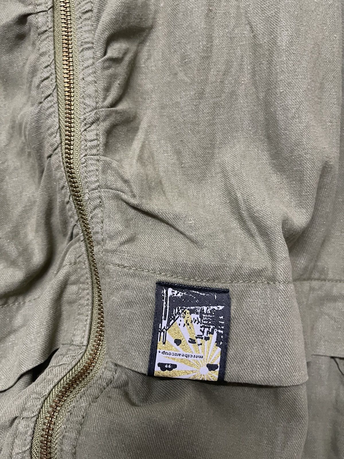 Issey Miyake 🐐90s ISSEY MIYAKE BAT WING BOMBER JACKET OLIVE GREEN Size US M / EU 48-50 / 2 - 5 Thumbnail
