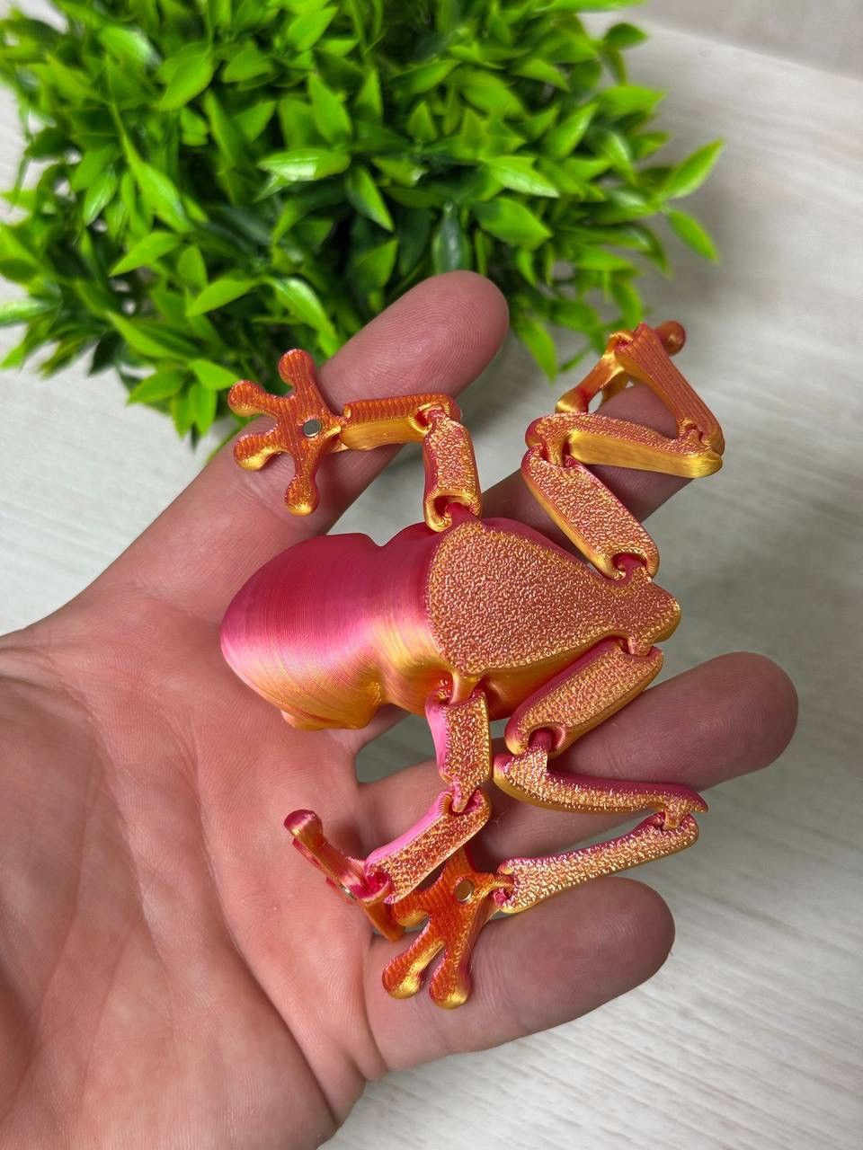 Handmade VTG Custom 3D Frog Hand Made Size ONE SIZE - 5 Thumbnail
