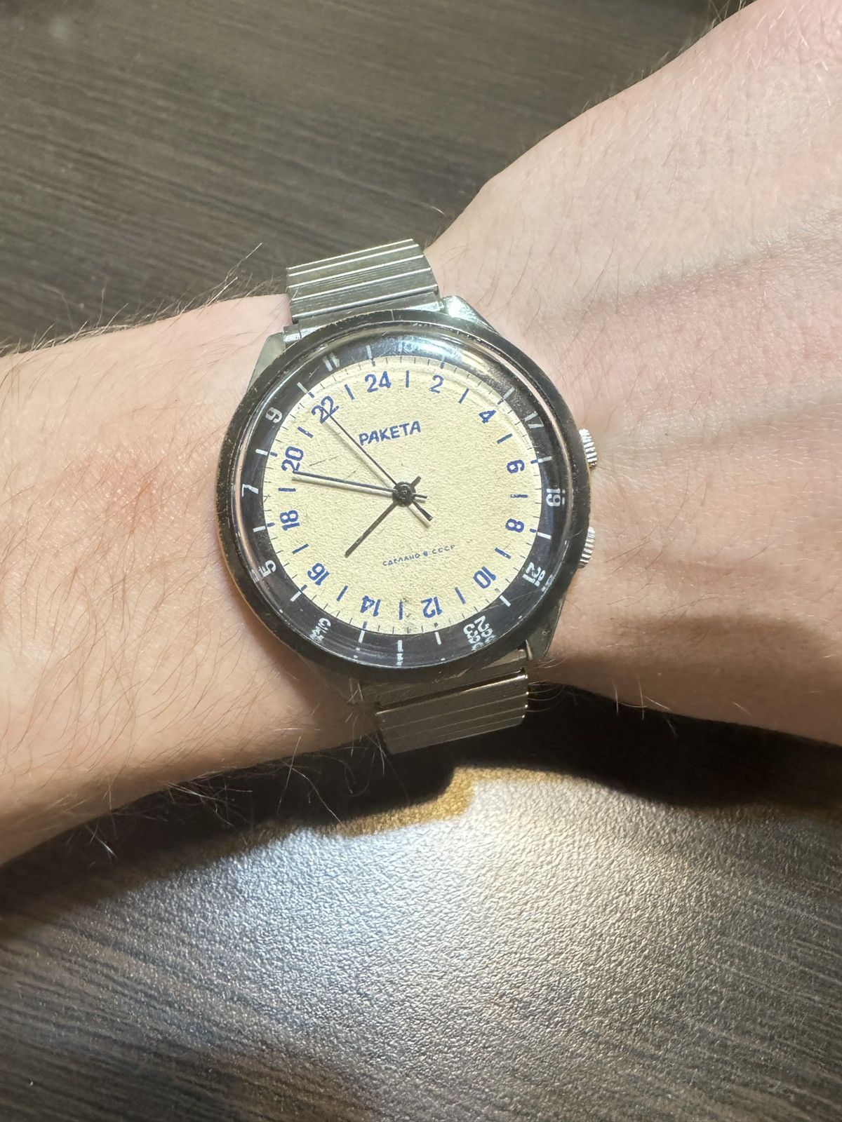 Vintage Raketa Polar Expedition to Antartica Soviet Vintage Watch Size 30 - 2 Thumbnail