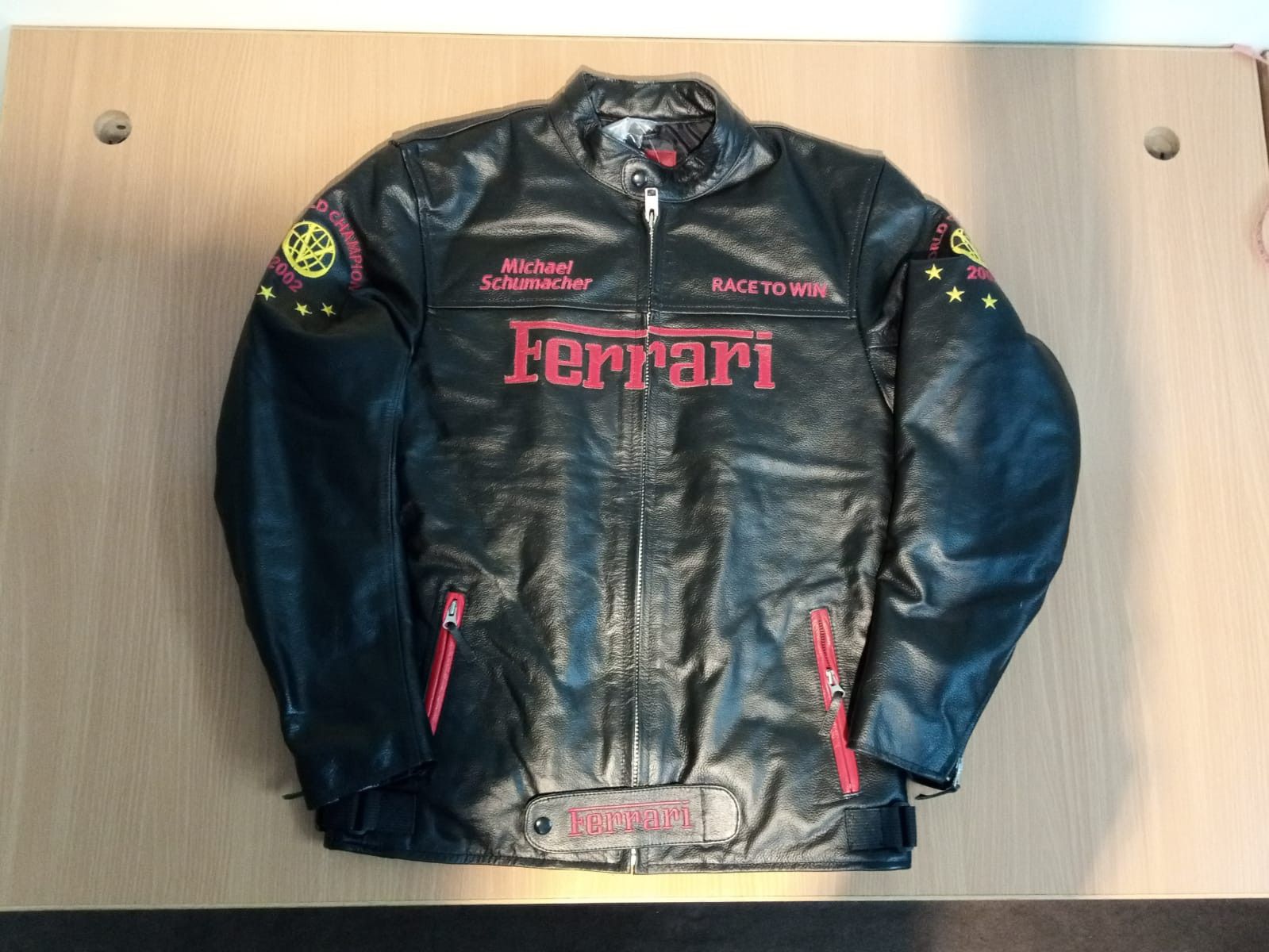 image of Black Ferrari Jacket, Men's (Size Small)