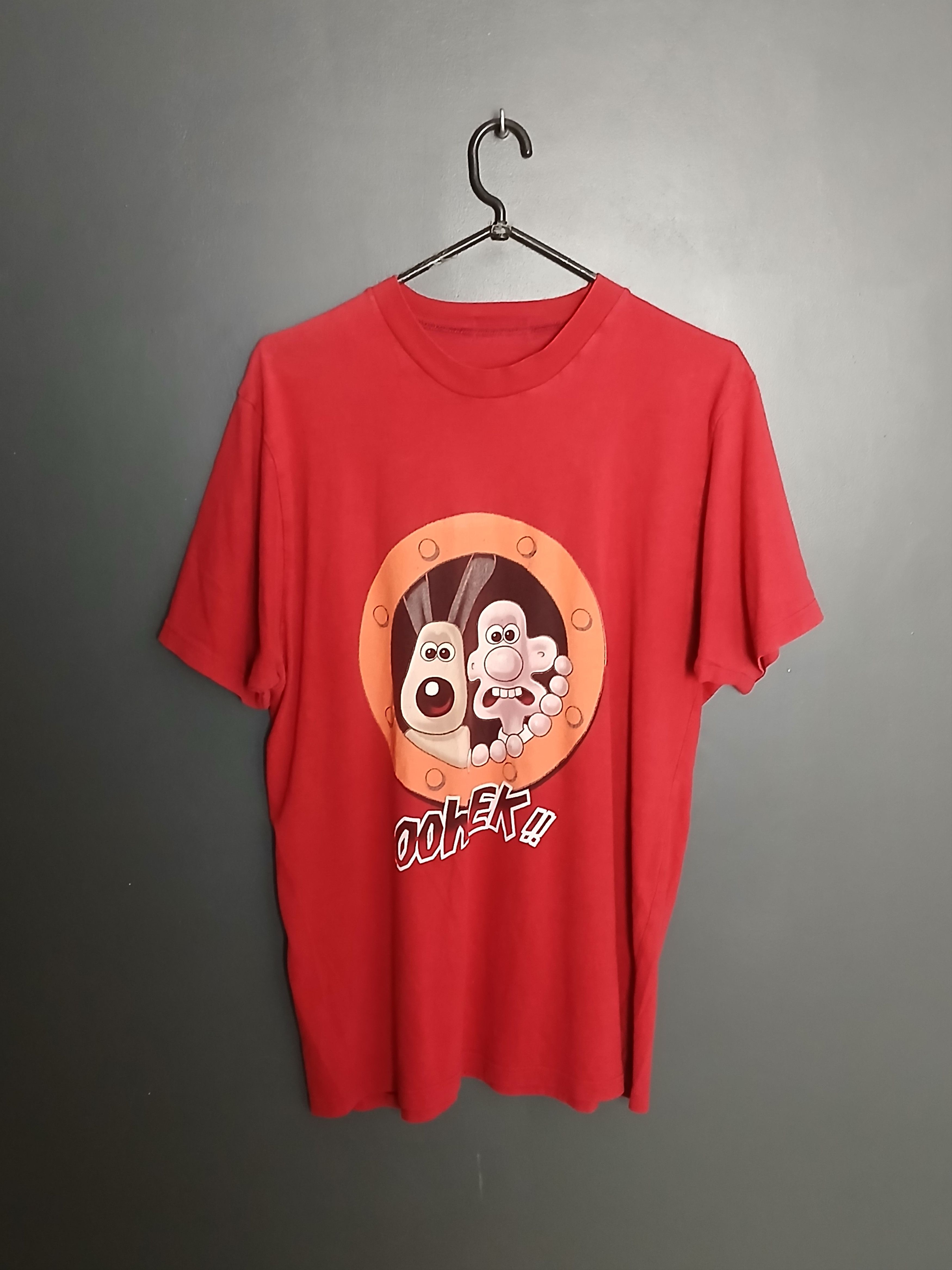 Vintage Vintage Wallace & Gromit T-Shirt Size US M / EU 48-50 / 2 - 1 Thumbnail