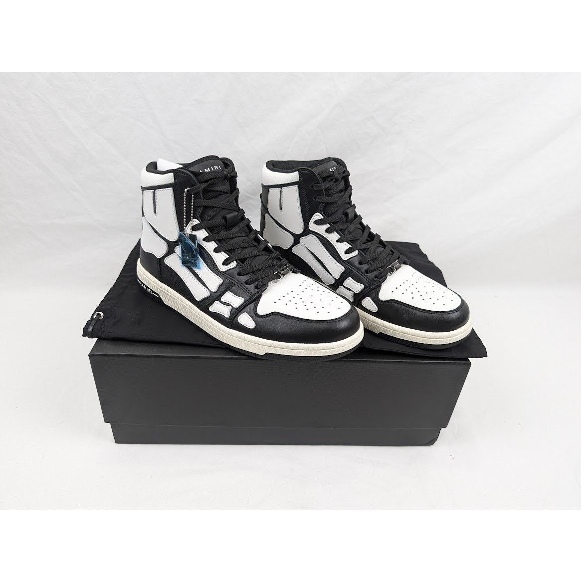 Amiri o1rshd1 Q:3 / Skel top hi / Skeleton high top Sneakers Size US 10 / EU 43 - 21 Thumbnail
