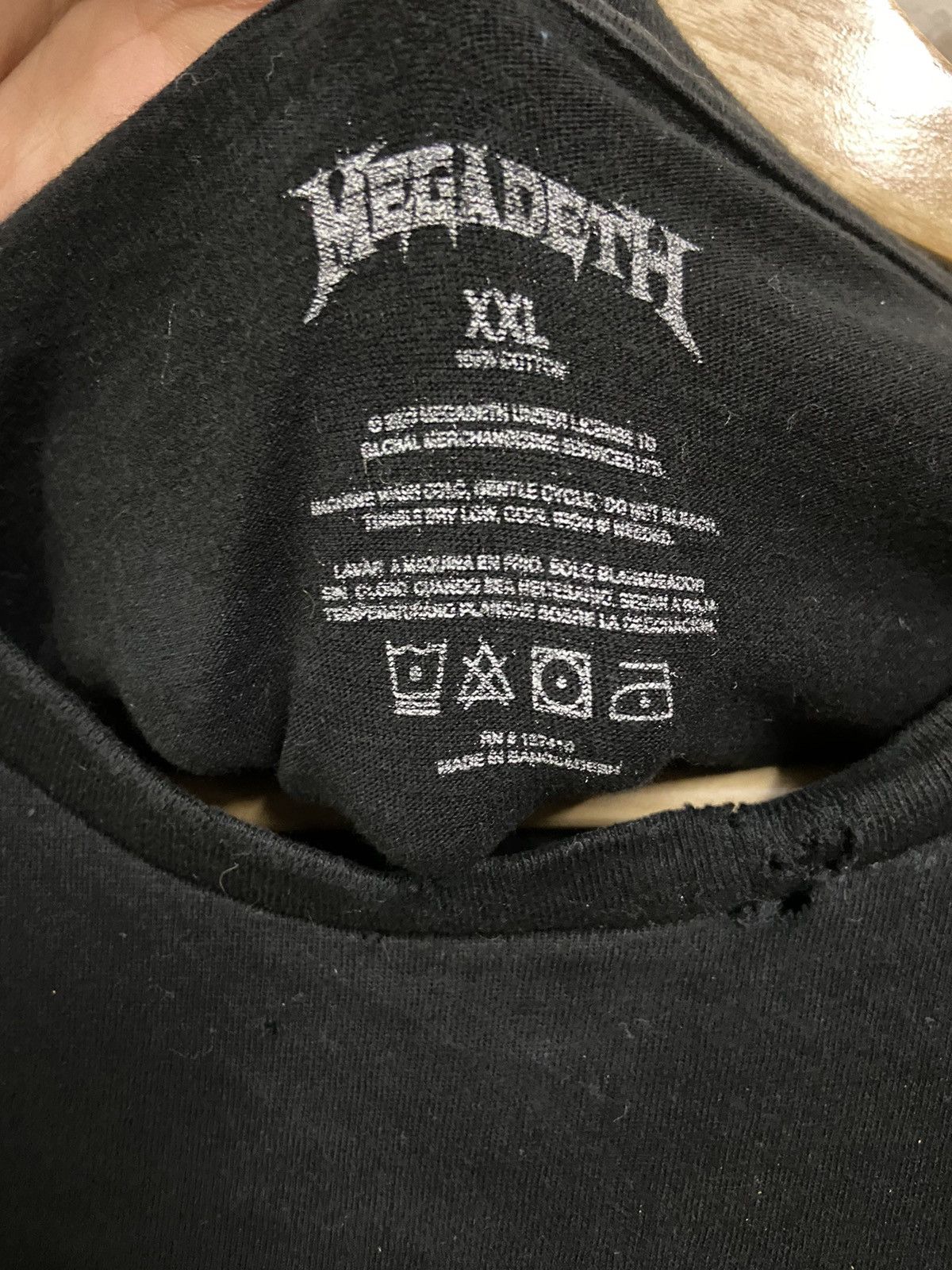 Band Tees × Megadeth × Vintage Vintage MEGADETH T-Shirt Size US XXL / EU 58 / 5 - 5 Thumbnail