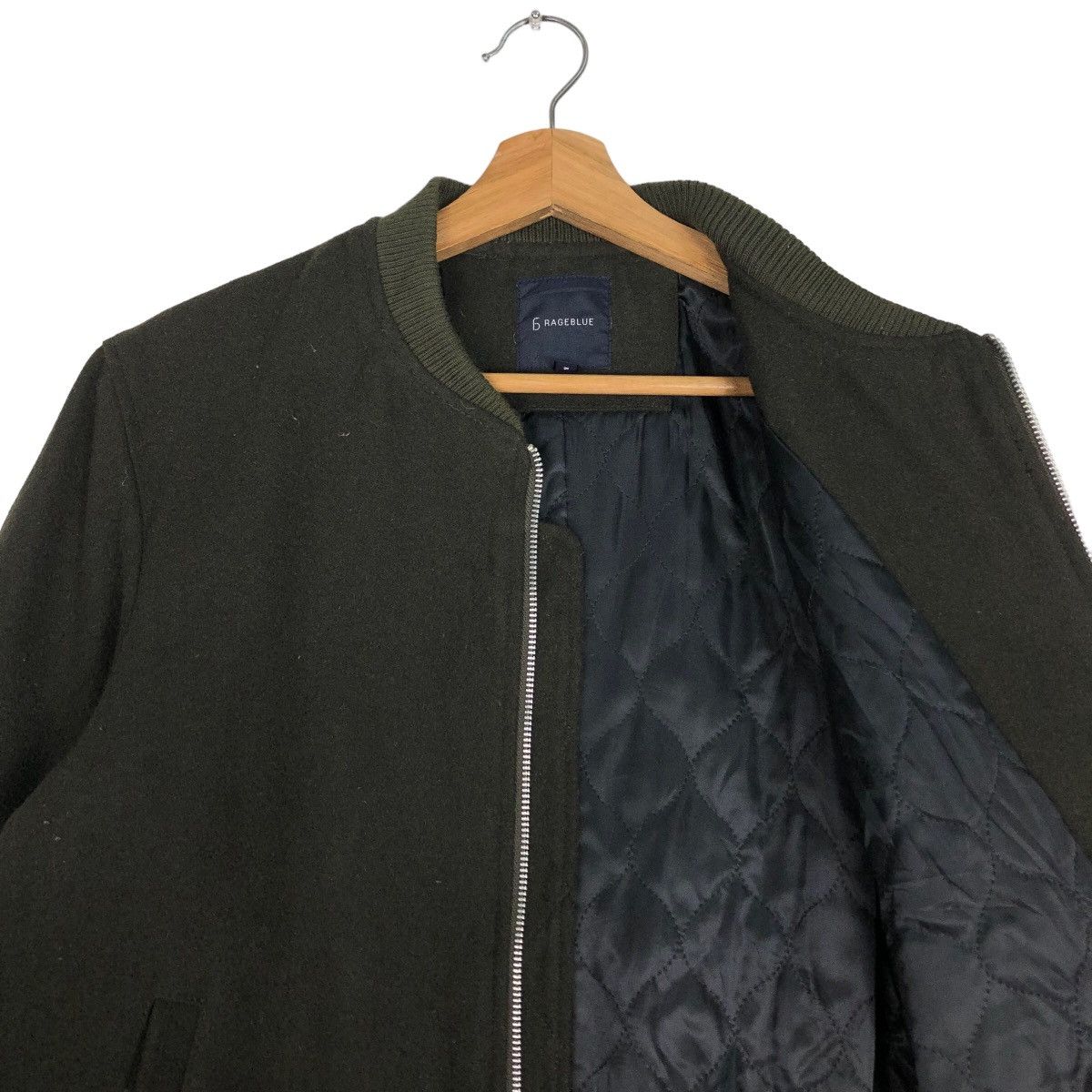 Japanese Brand 🔥Vintage Bomber Jacket Rageblue Japan Made Issey Miyake Size US M / EU 48-50 / 2 - 10 Thumbnail