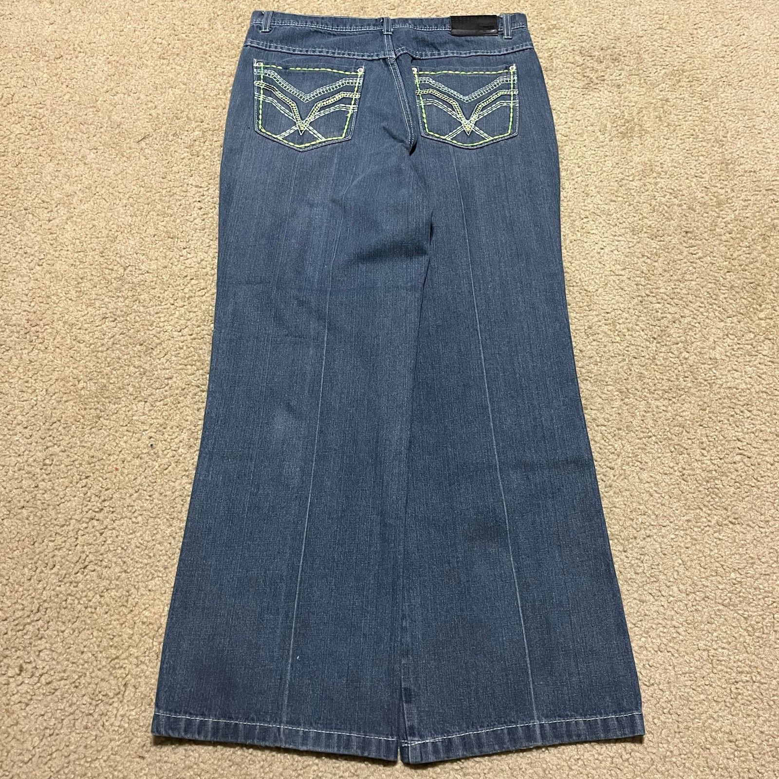 パンツ rustial Light Grey Wide Leg Baggy Denim Other Rustial Light Grey Wide Leg Baggy Denim | Grailed