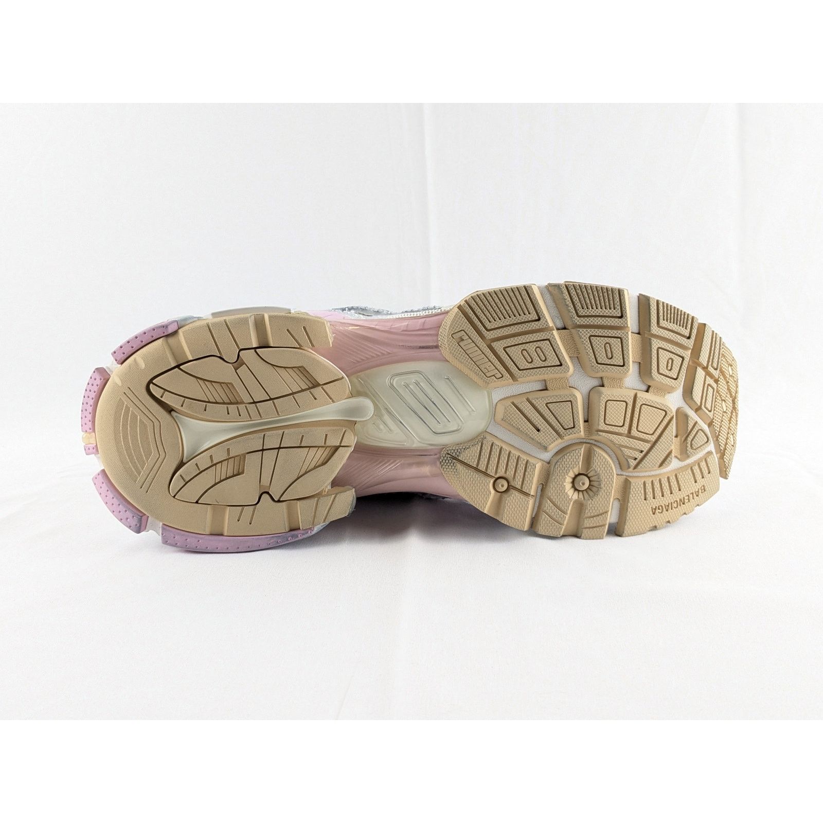 Balenciaga o1rshd1 Q:2 / Four Color Upper Rubber Runner Sneakers Size US 6 / EU 39 - 7 Thumbnail