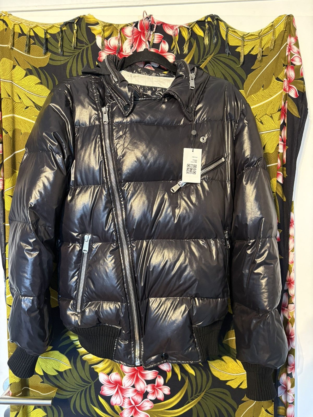 Saint Laurent Paris Hedi Slimane Biker Puffer Size US M / EU 48-50 / 2 - 13 Thumbnail