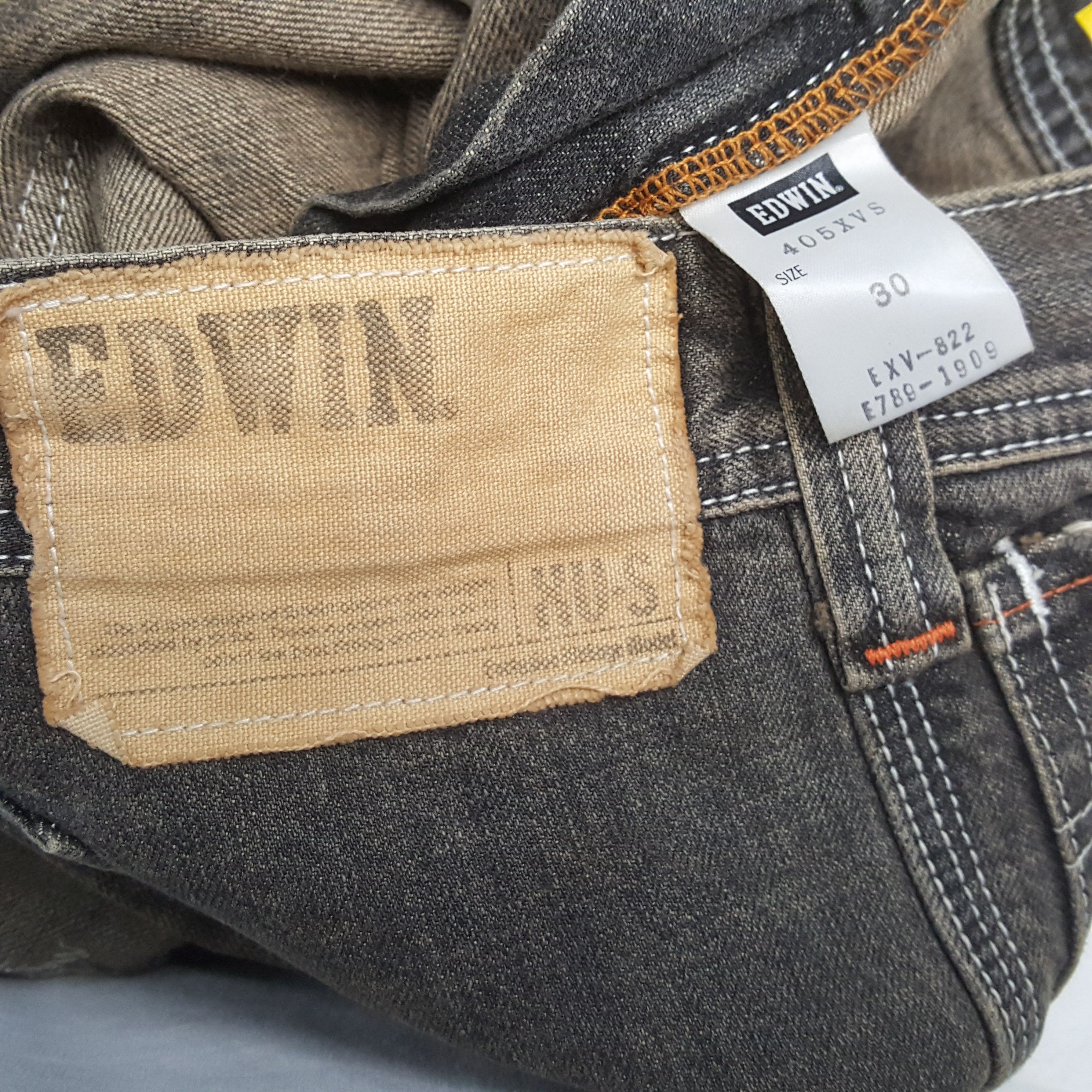 Edwin × Vintage Vintage EDWIN Japanese Style Distressed Denim Jeans Size US 34 / EU 50 - 14 Thumbnail