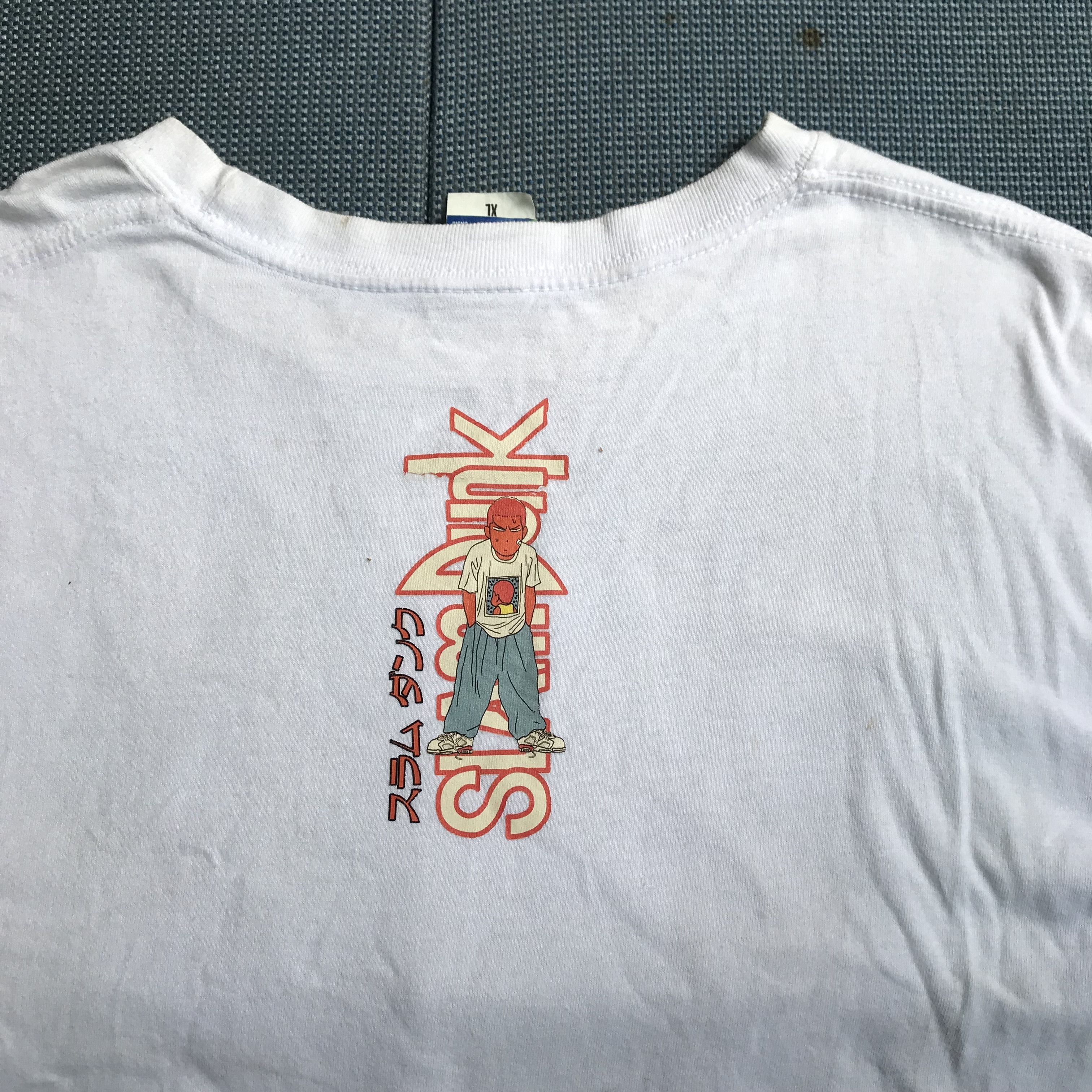 Anime Slam Dunk slamdunk Shohoku Hanamichi Sakuragi iconic TshirT Size US XL / EU 56 / 4 - 9 Thumbnail