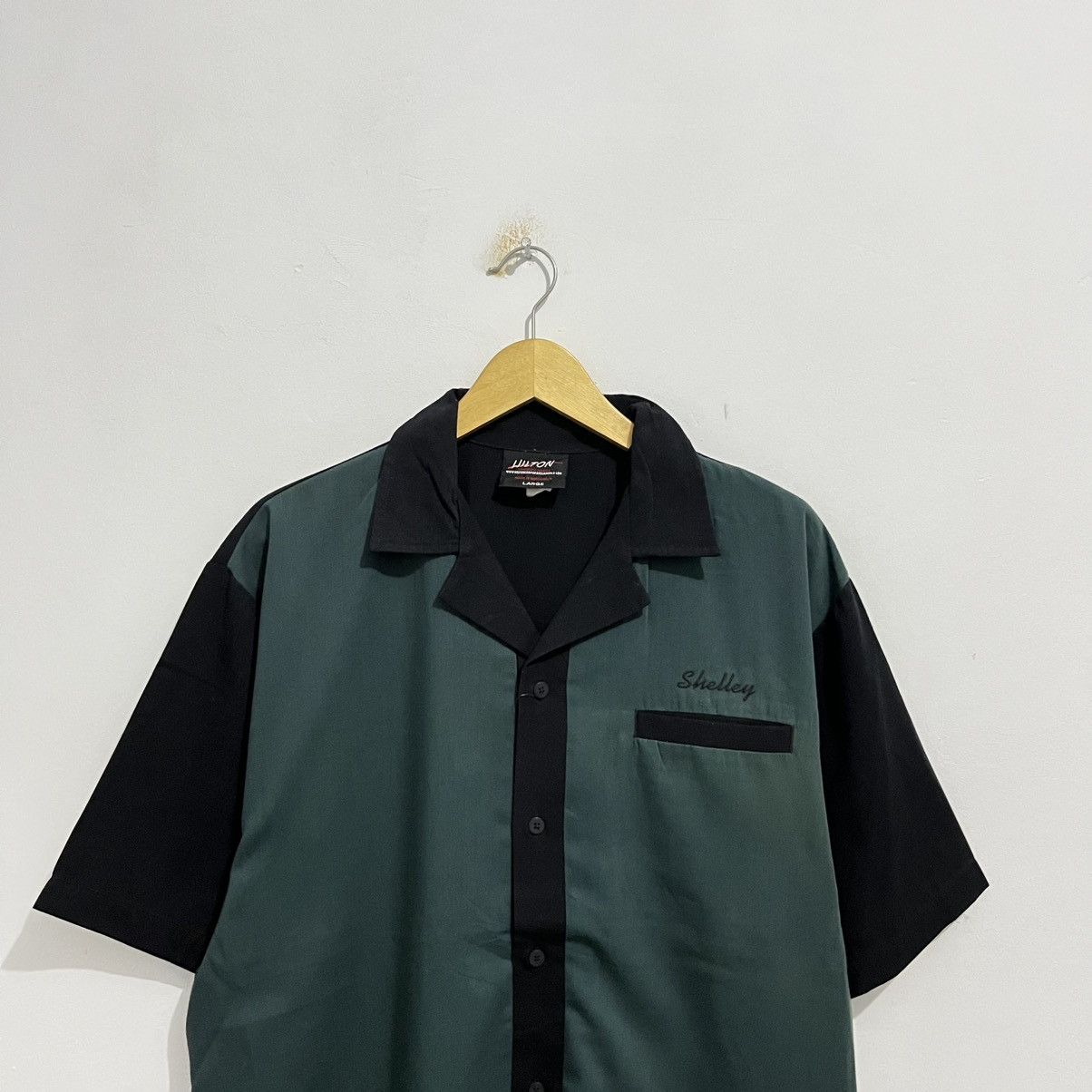 Other Vintage Hilton Bowling Shirt Size US L / EU 52-54 / 3 - 2 Thumbnail