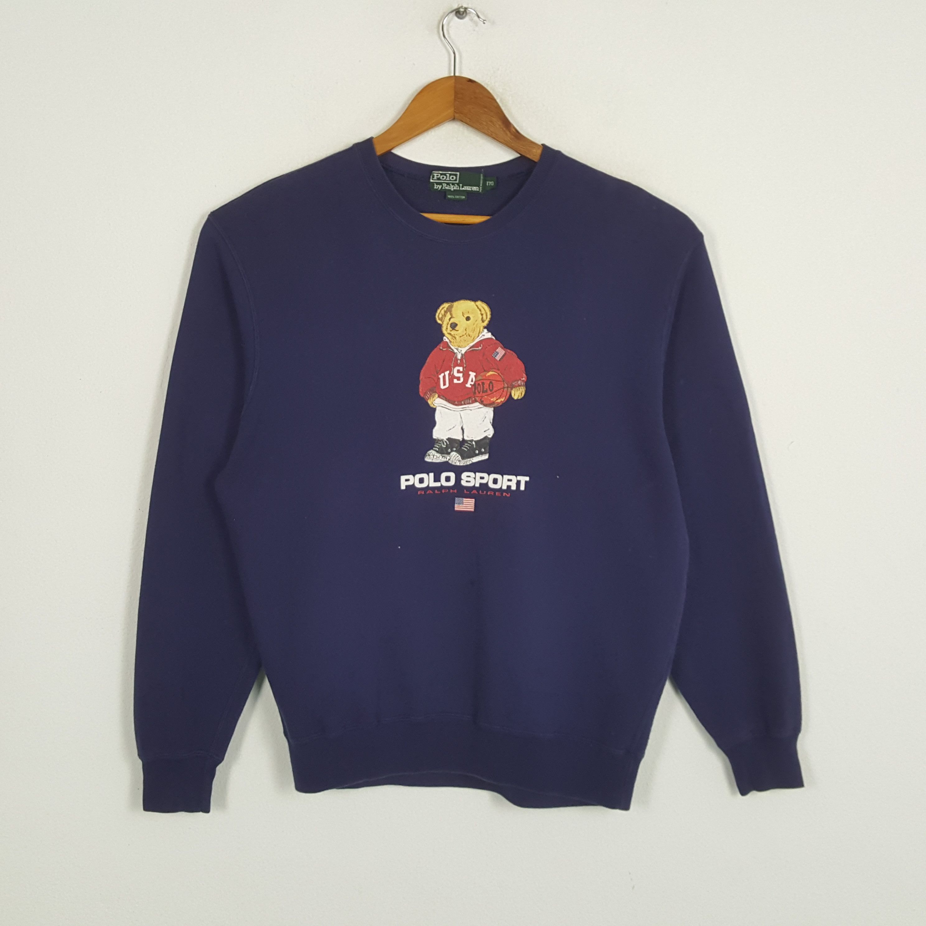 Vintage POLO BEAR by RALPH LAUREN Fashion Brand Sweatshirts