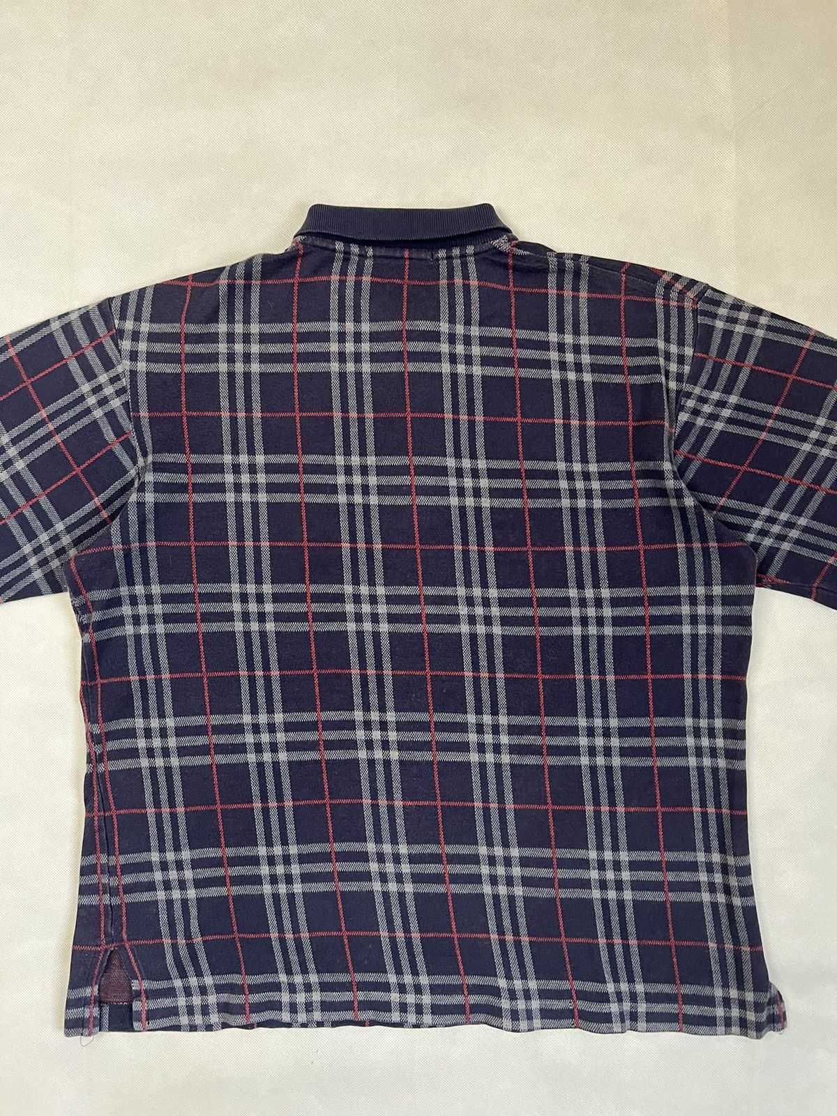 Burberry Vintage Burberrys Nova Check Polos Size US M / EU 48-50 / 2 - 9 Thumbnail