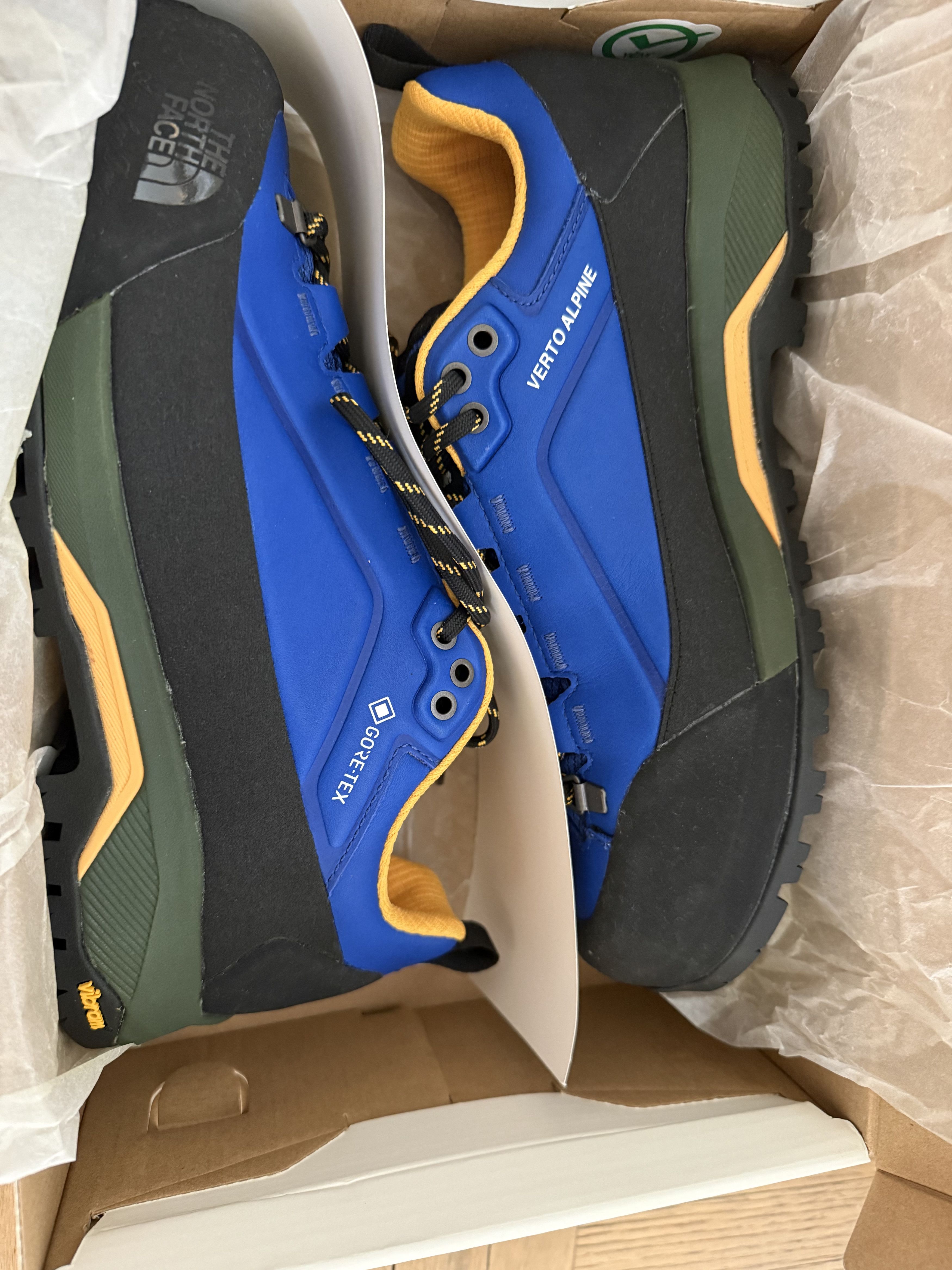 Aime Leon Dore Verto Alpine Gore-Tex The North face Black Royal Blue Size US 9 / EU 42 - 4 Thumbnail