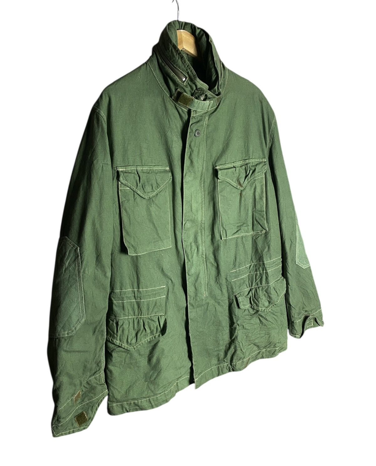 Avirex × Vintage 🇺🇸 Rare Avirex Green Camo USN M65 Field Jacket Size US XL / EU 56 / 4 - 3 Thumbnail