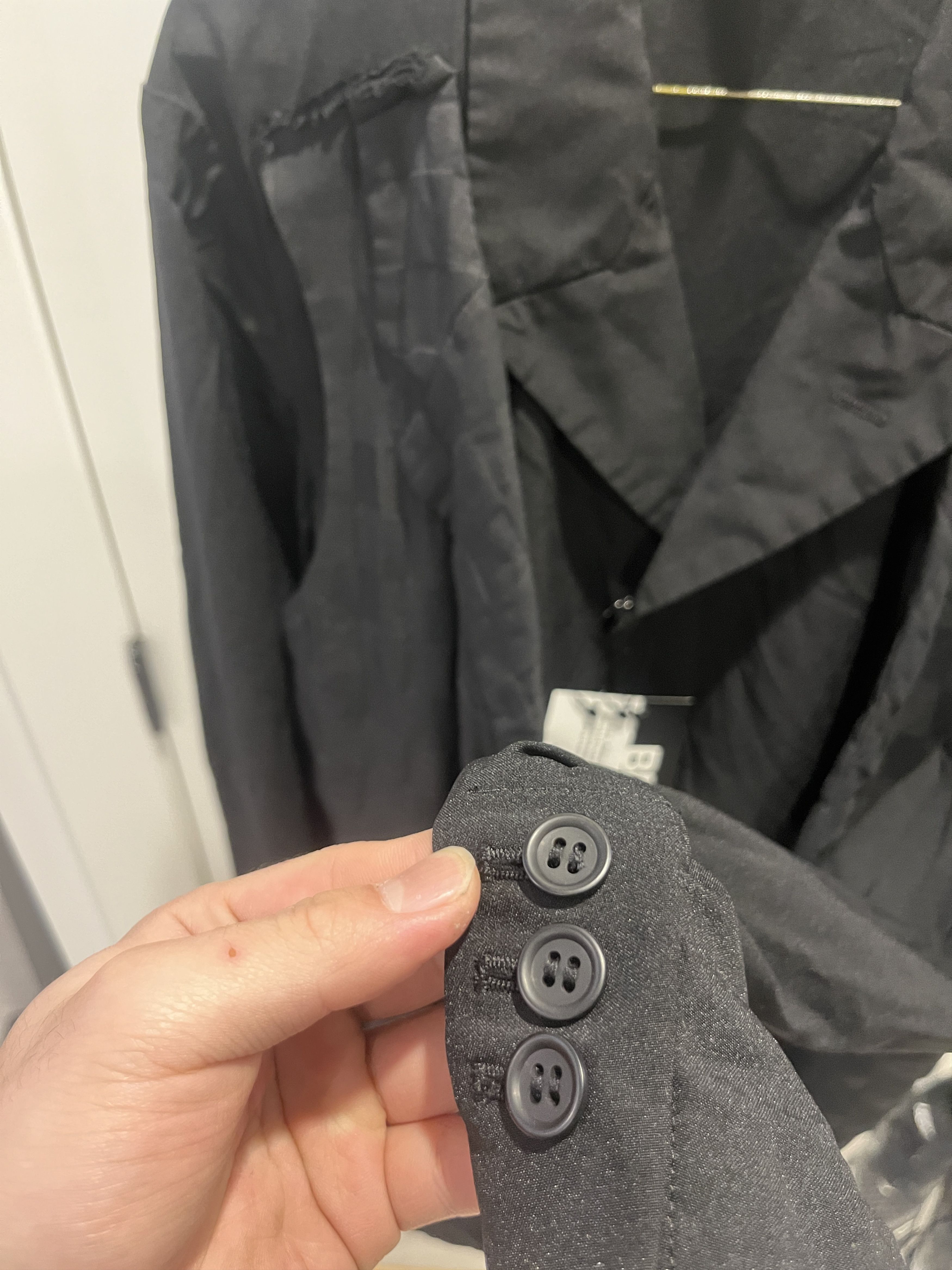 Comme des Garcons Black Comme des Garcones 'Black' deconstructed padded blazer Size US L / EU 52-54 / 3 - 7 Thumbnail
