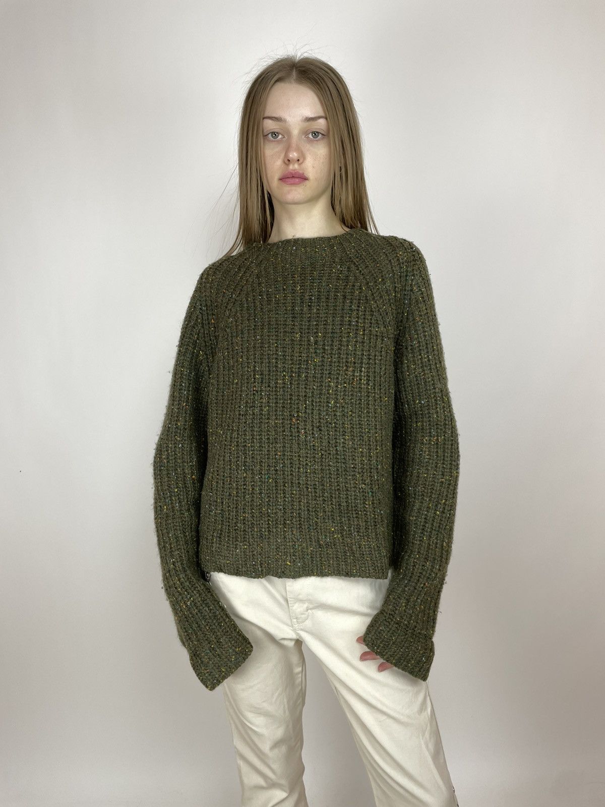Abercrombie & Fitch Abecrombie Fitch Vintage Wool Sweater Relaxed fit Womens Size M / US 6-8 / IT 42-44 - 1 Thumbnail